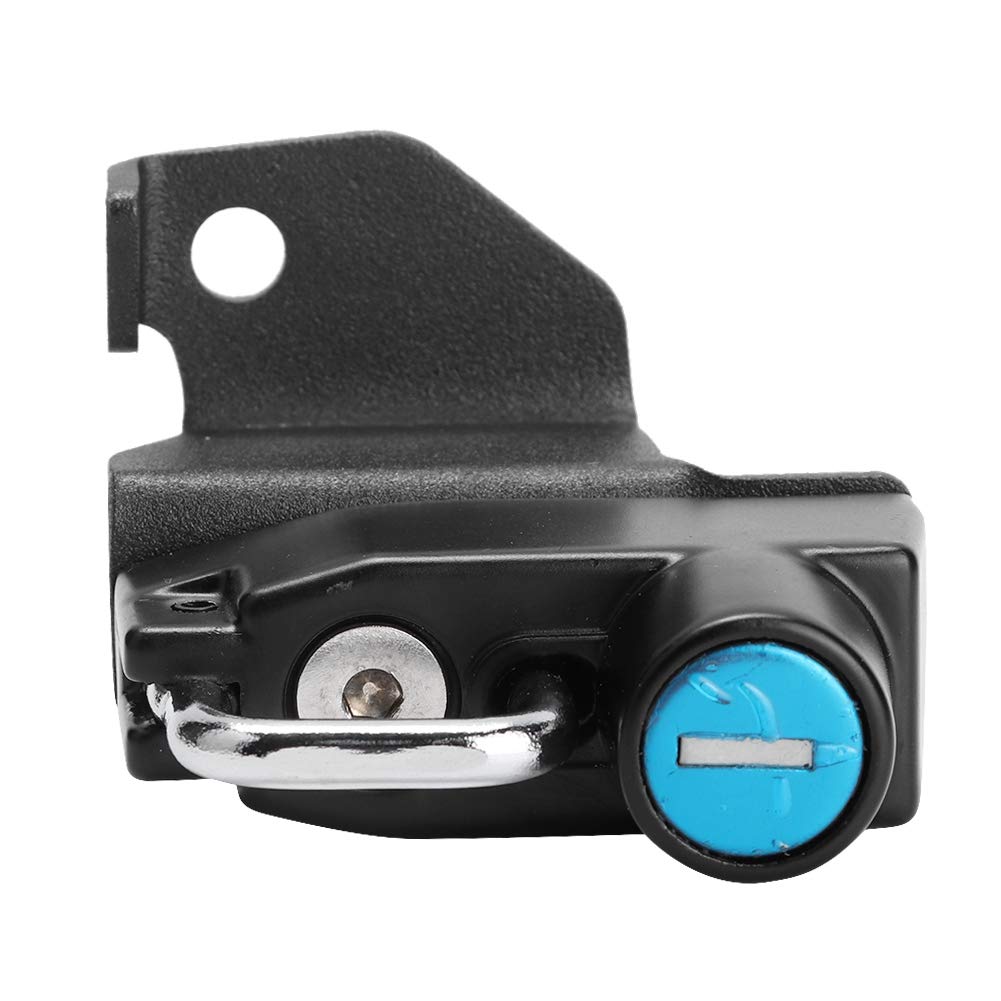 OUKENS Serrure casque moto alu noir Kawasaki Vulcan S