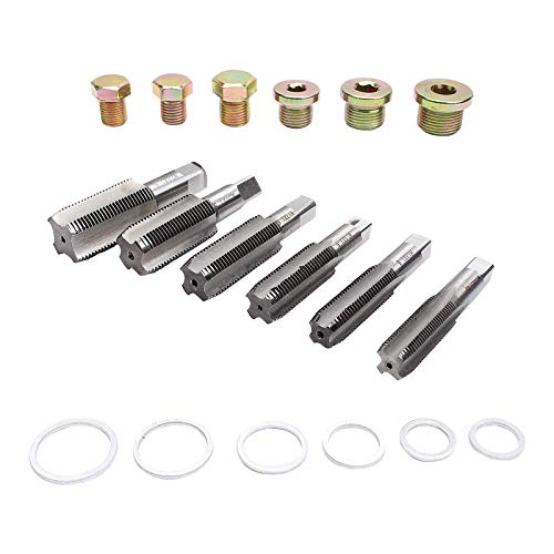 CCLIFE Filetage kit réparation carter huile 114 pcs