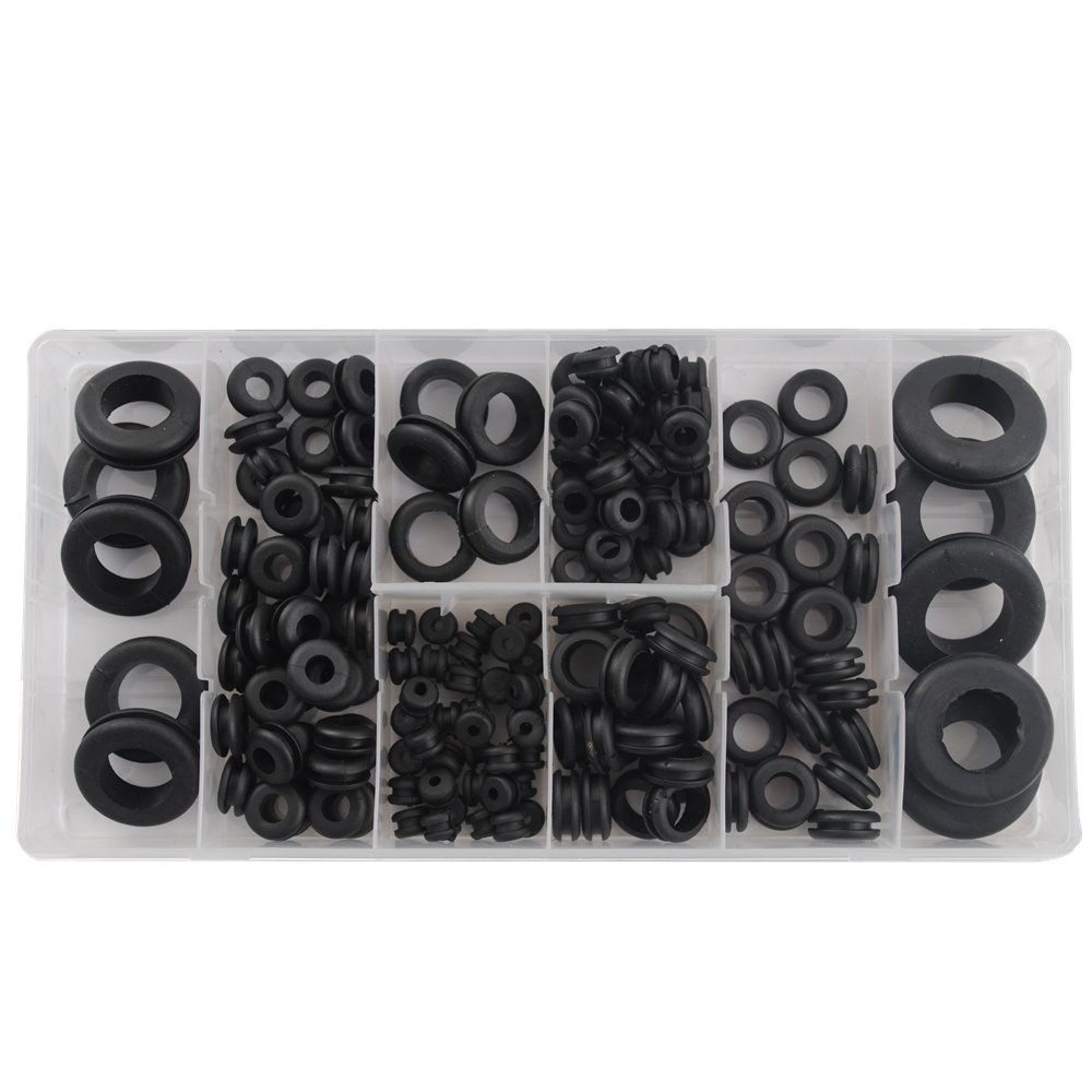 CCLIFE DIY Tools Coffret Oeillets Passe-Câble 180 Pièces
