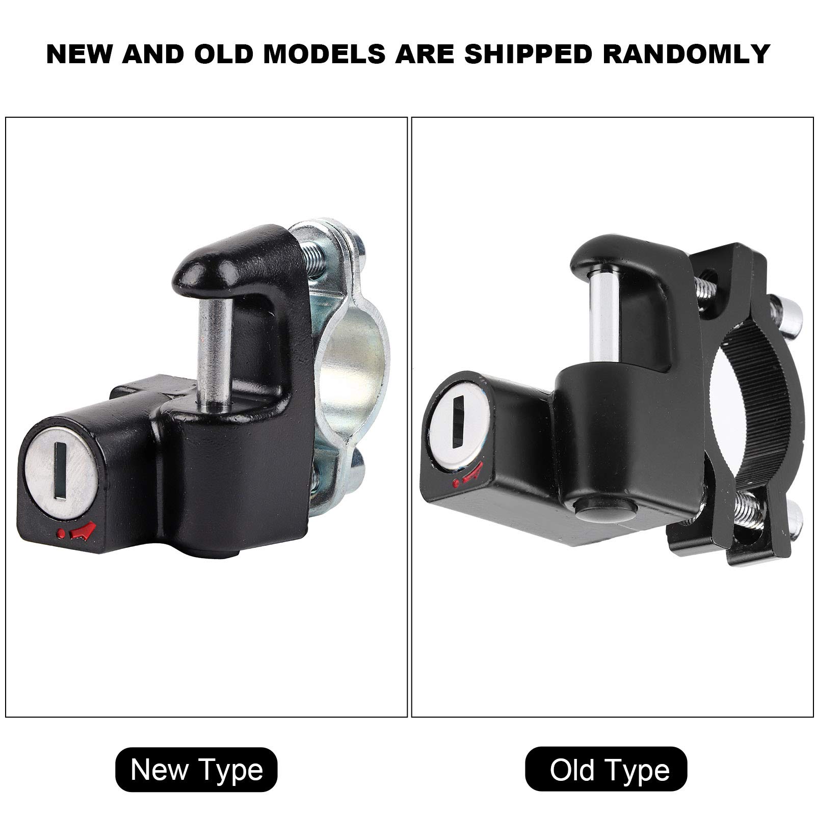 OUKENS Accessoires de moto serrure casque alu étanche
