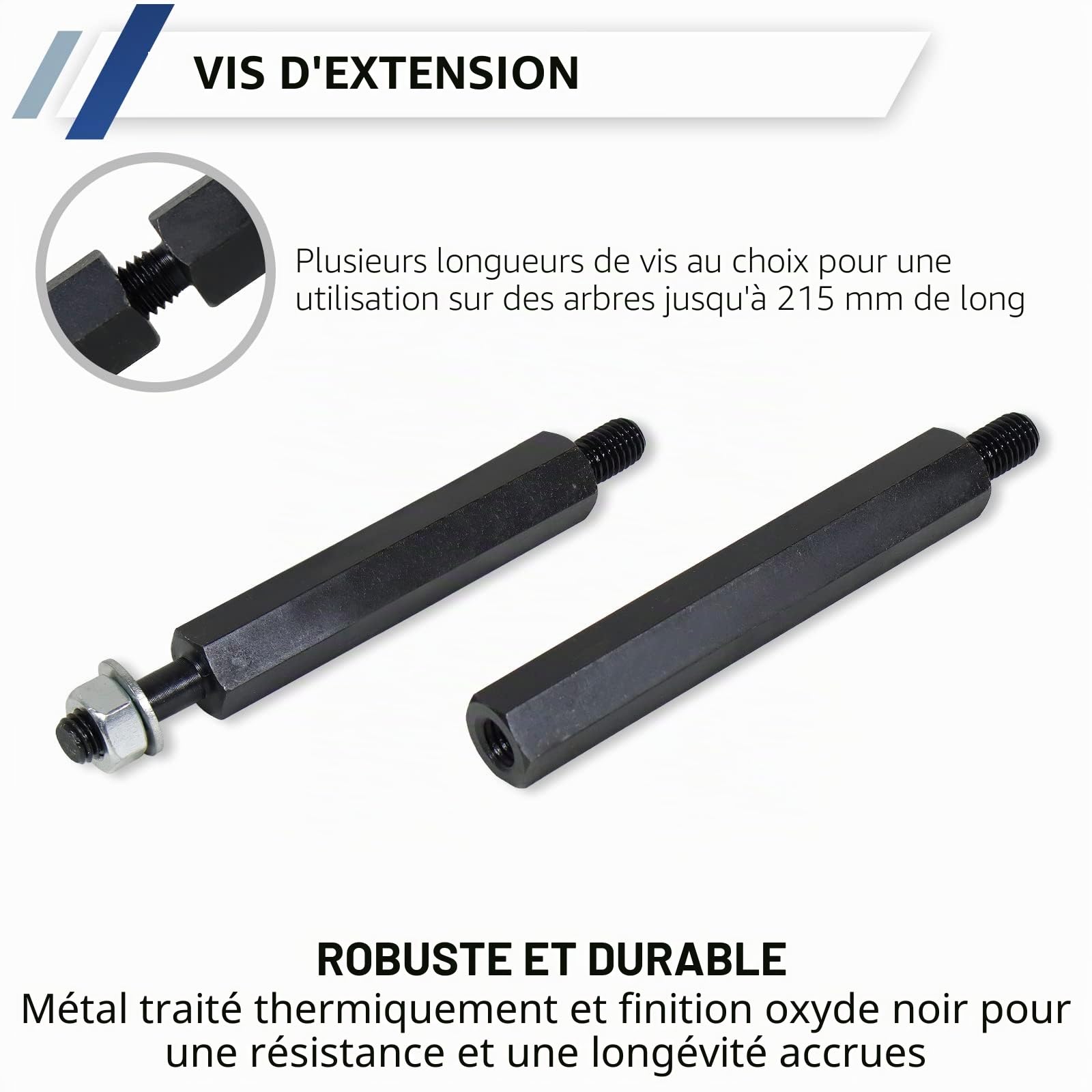 CCLIFE Puller Set extracteur roulement 30-70mm 12 pcs