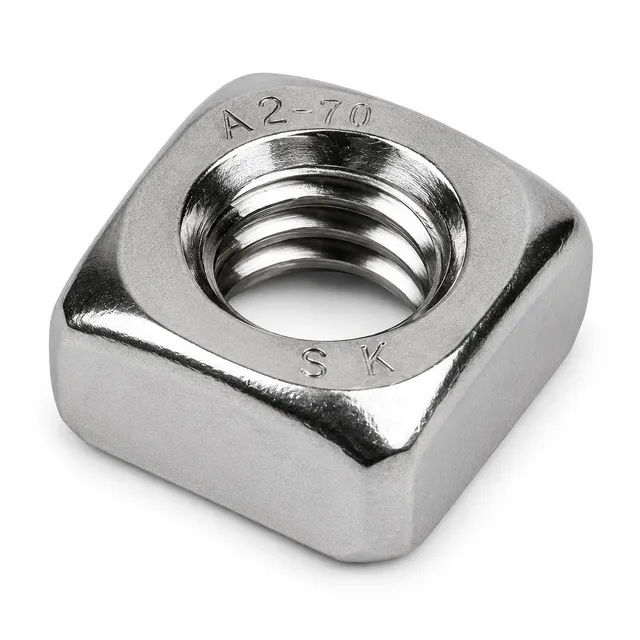 DAUMLINK écrous carrés DIN 557 M8 inox A2 lot 25