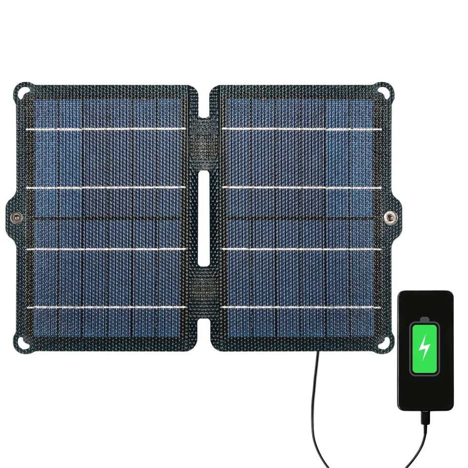 Jadeshay Solaire Photovoltaïque chargeur solaire pliable 10W USB