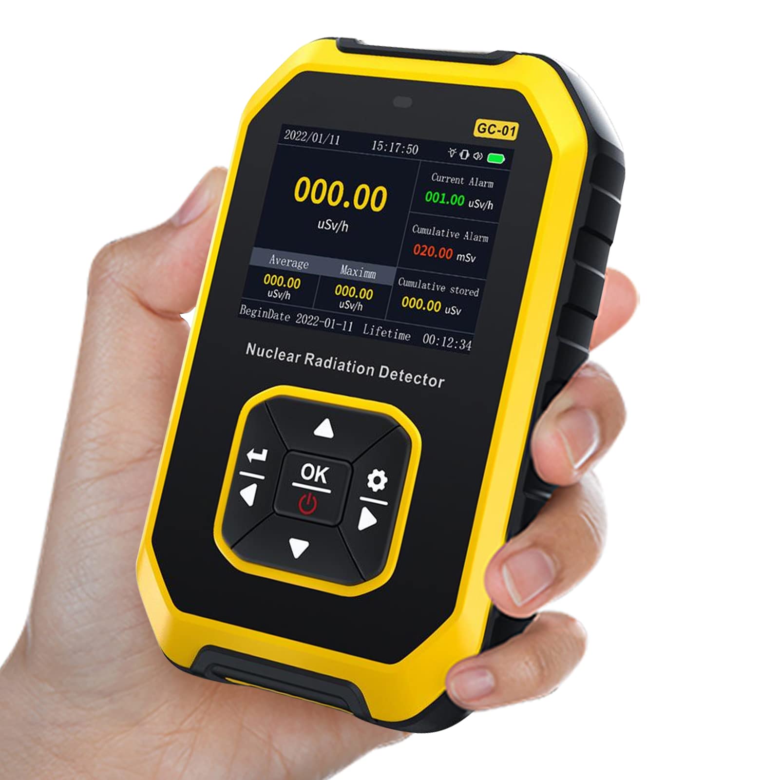 Jadeshay Installation Électrique compteur Geiger LCD dosimètre
