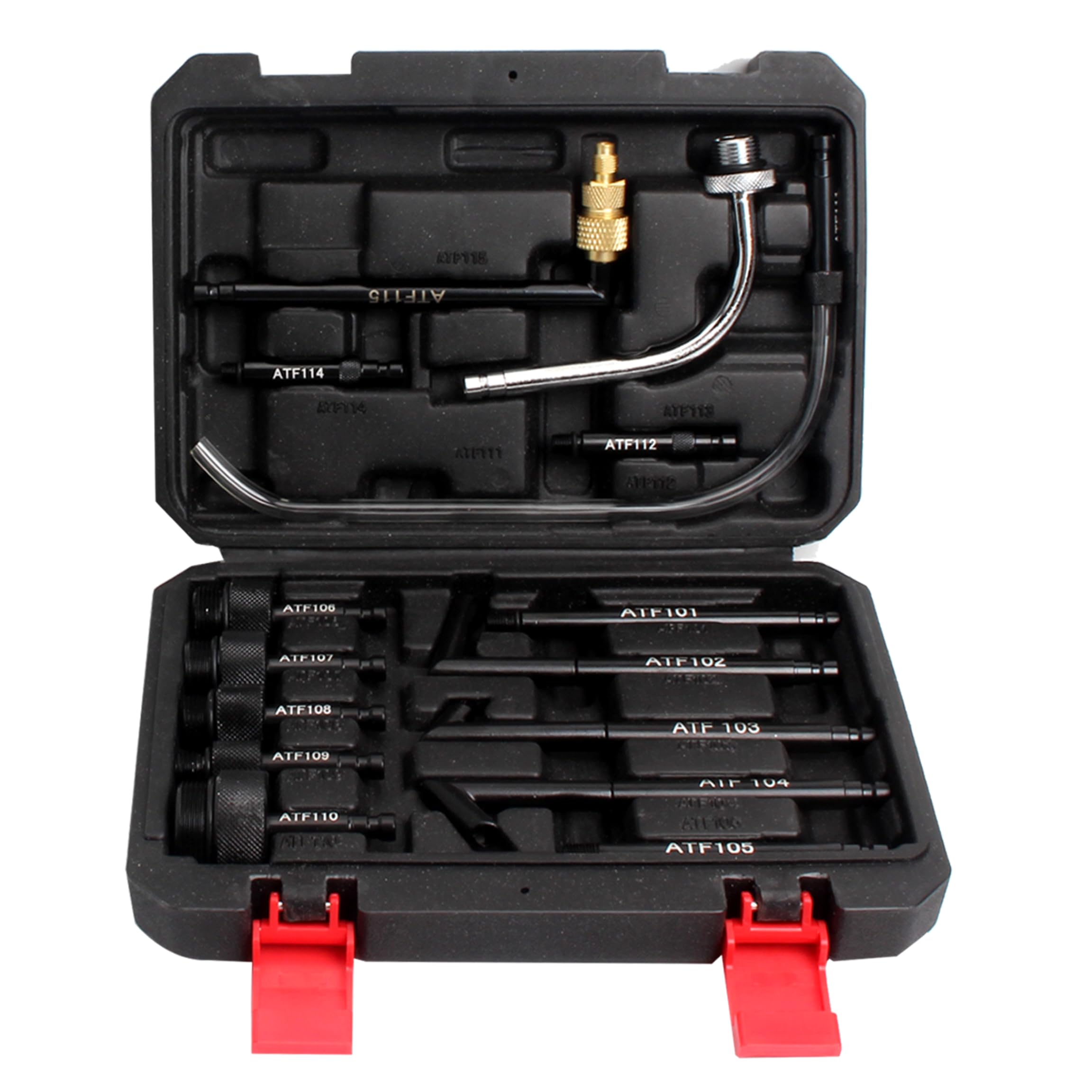 CCLIFE Pompe Remplissage Huile Boîte 10L 15 Adaptateurs