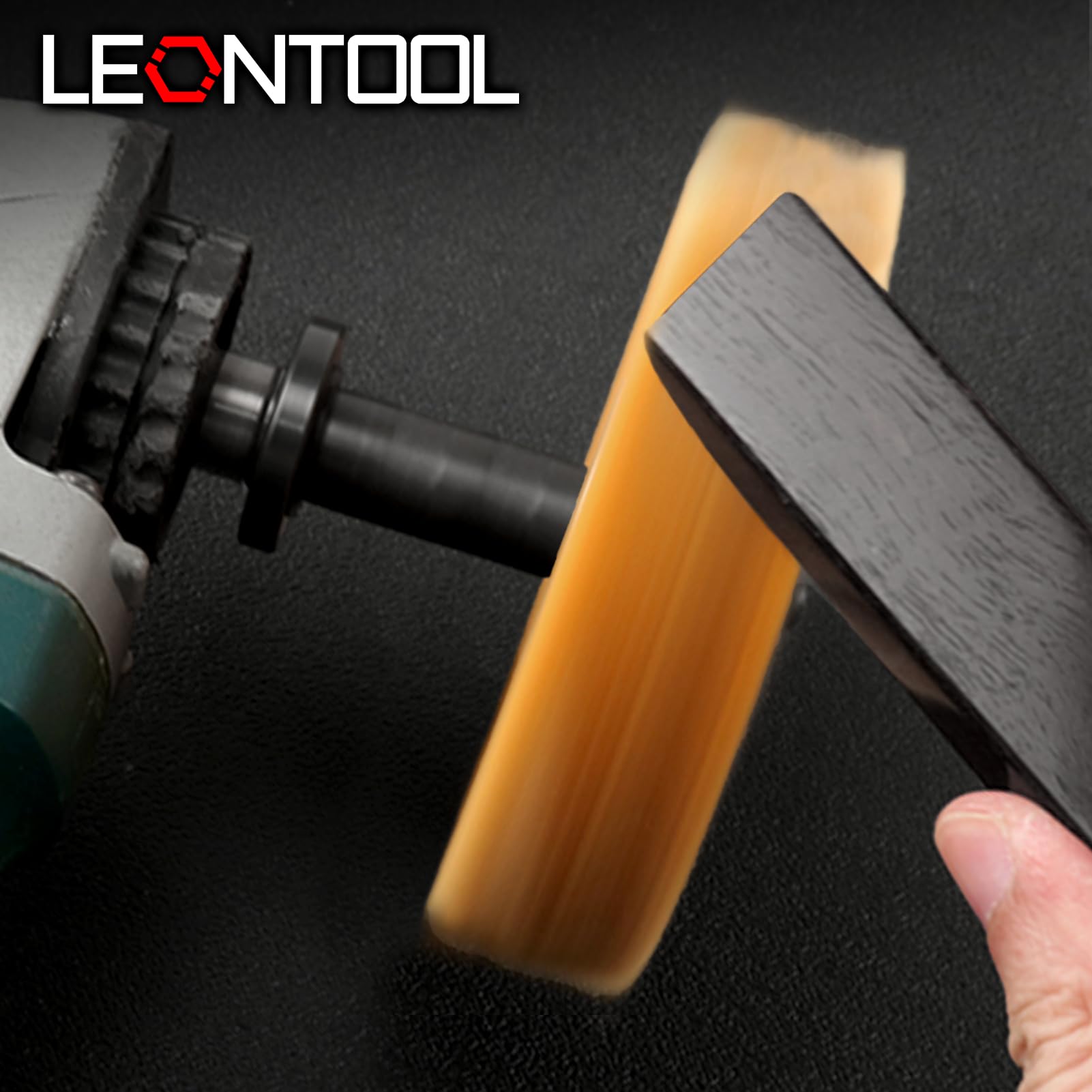 LEONTOOL Sanding disque polissage coton 145 mm lot de 2
