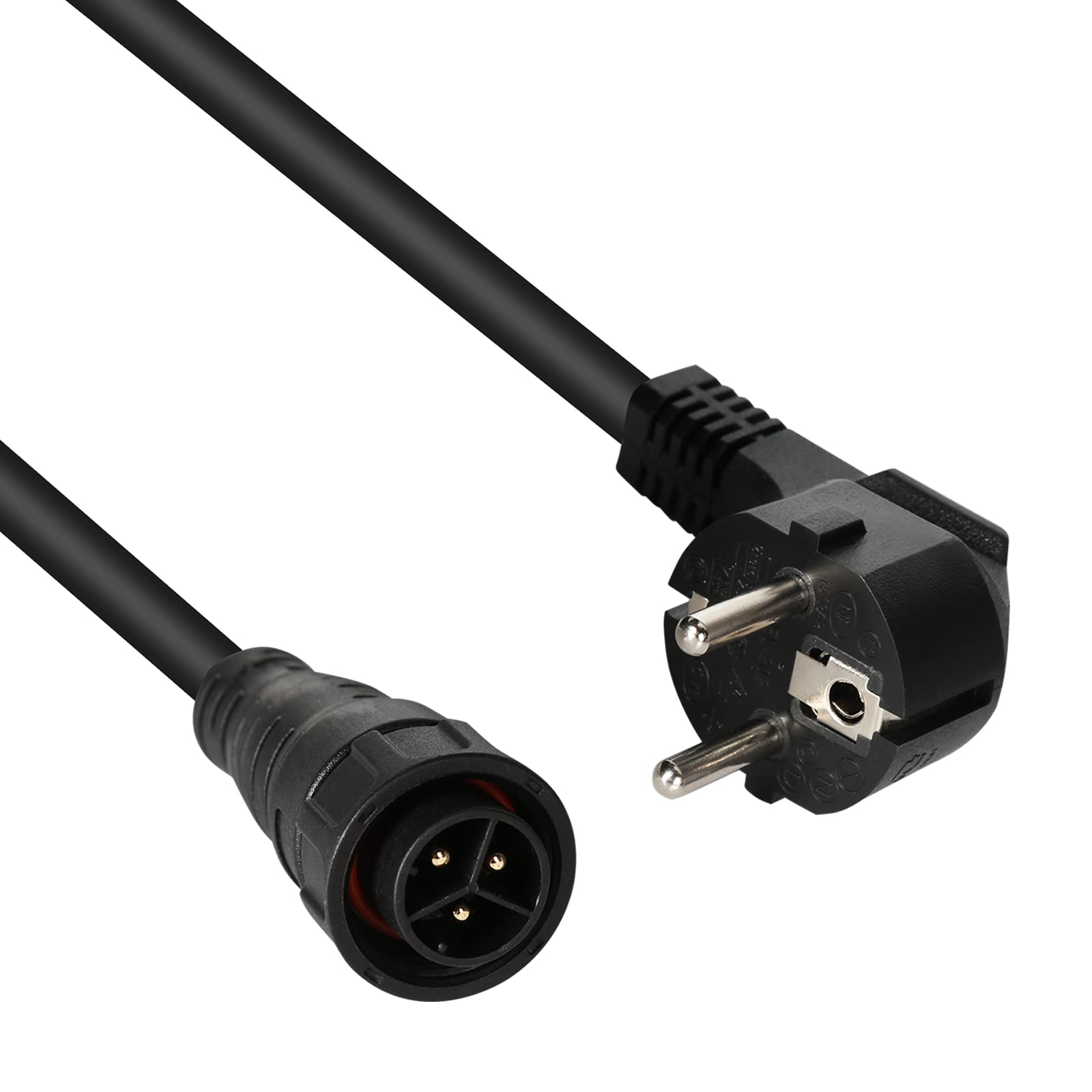 Jadeshay câble solaire AC 3x0,75 mm² 5 m WVC-300/350W