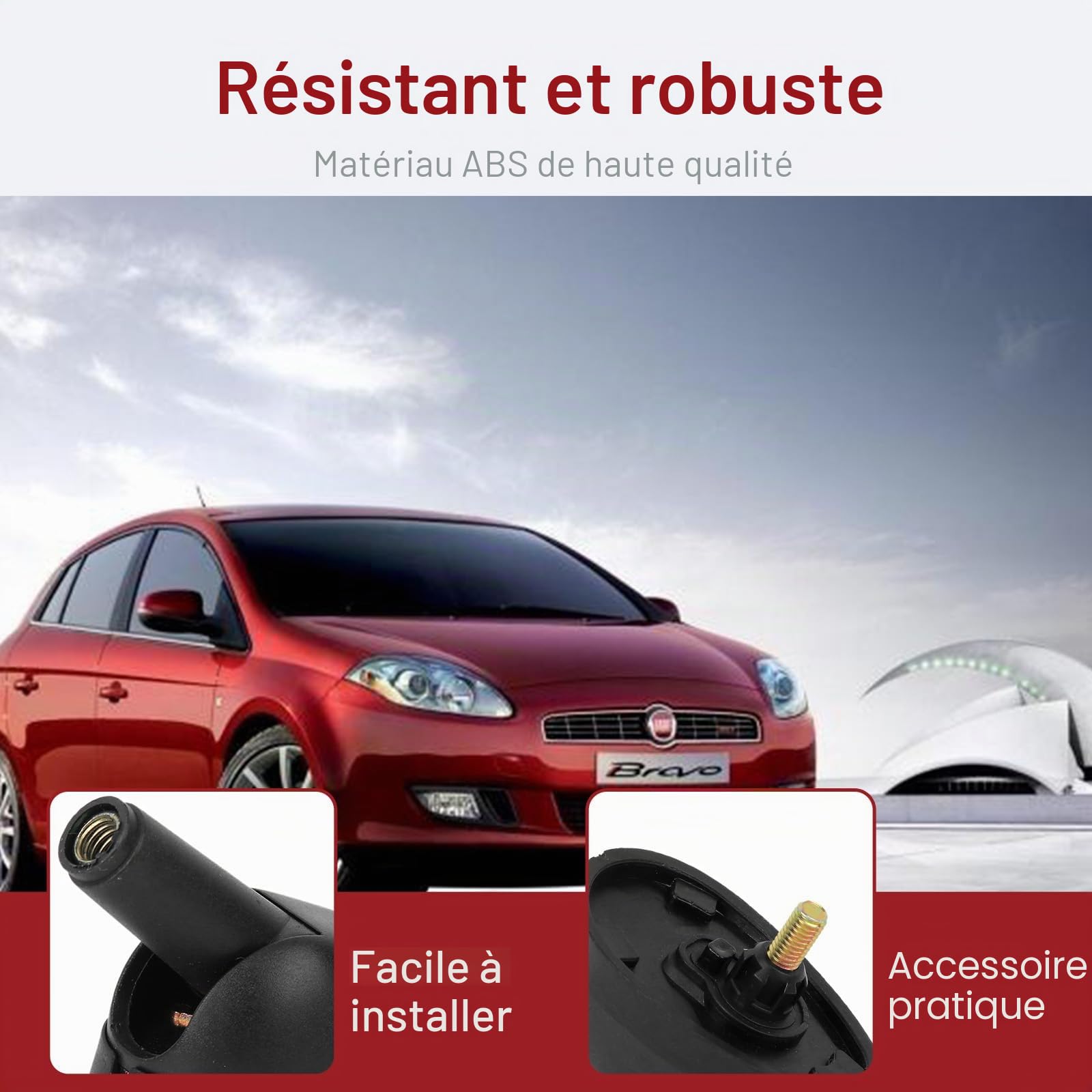 OUKENS Base d’antenne 51995445 Fiat Ducato ABS