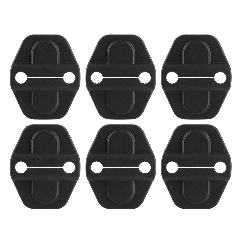OUKENS cache serrure porte Jeep Wrangler 6 pièces noir