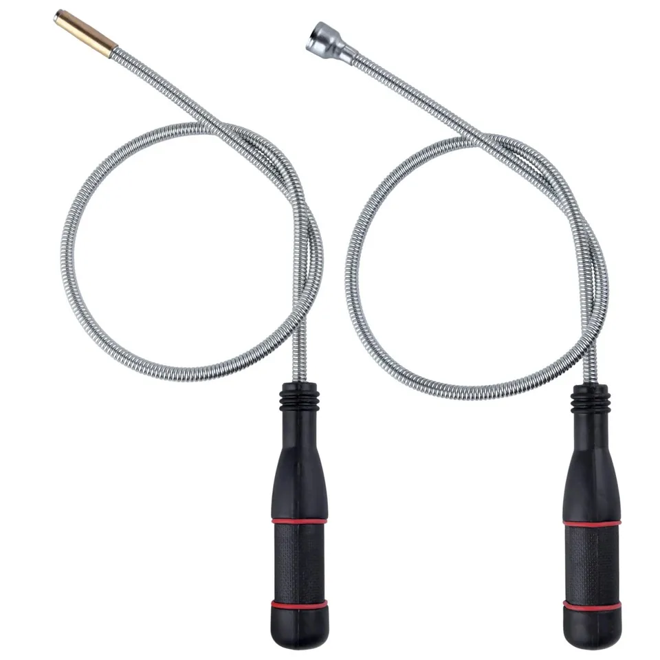 LEONTOOL Tiges magnétiques flexibles 60 cm lot de 2