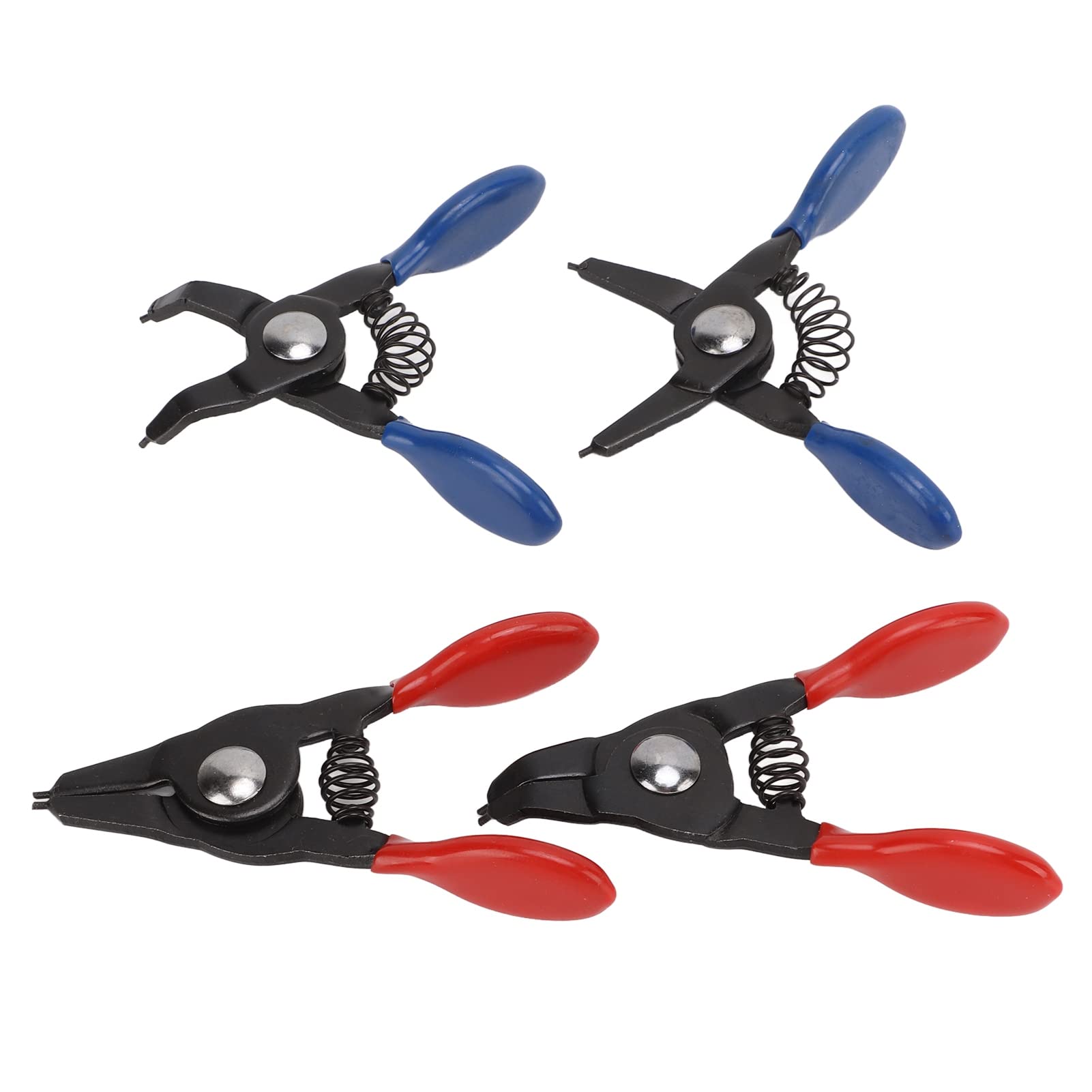 OUKENS Mini pinces à circlips 4 pcs métal 3 pouces