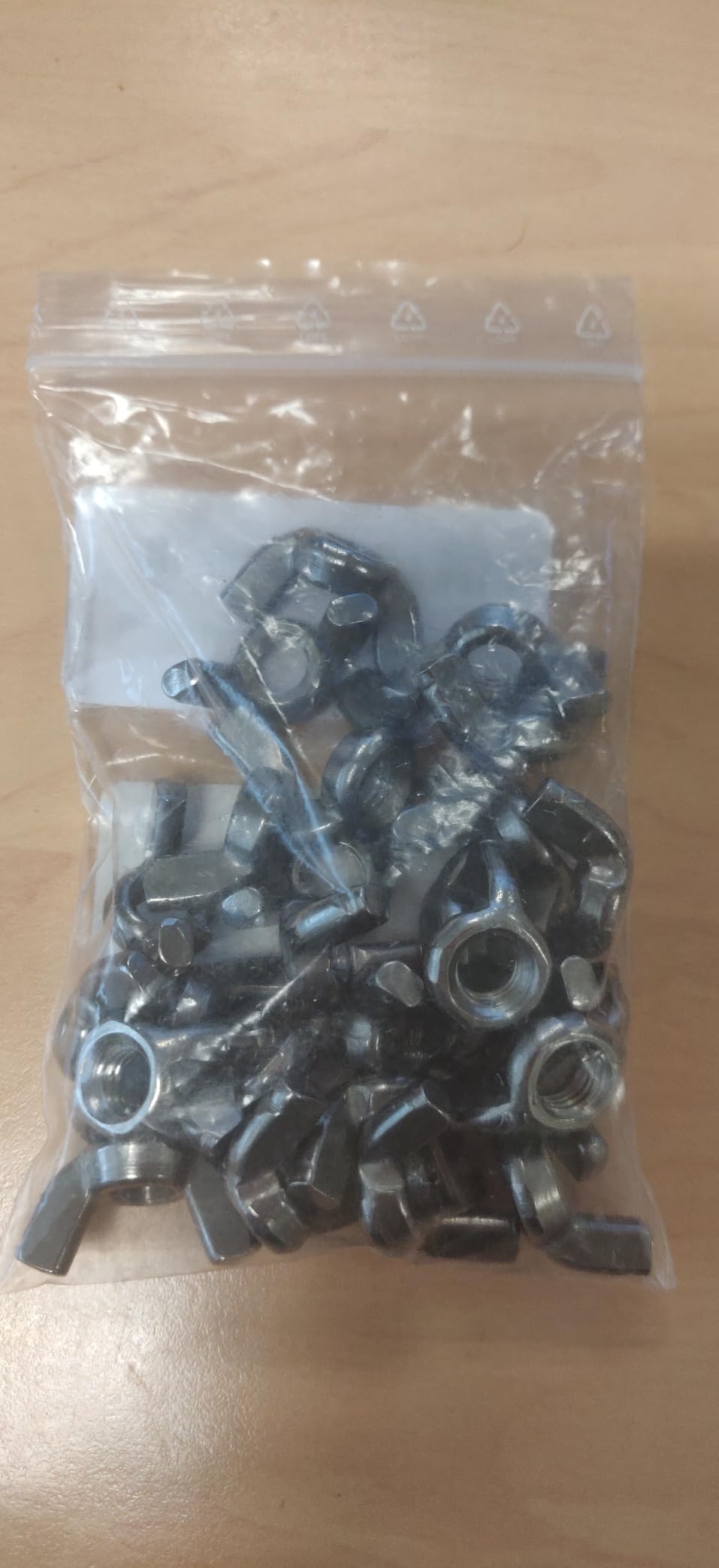 DAUMLINK Écrous Écrou papillon M5 inox 25 pièces sans outil