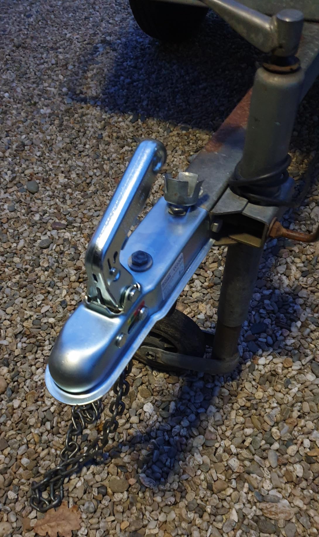 CCLife DIY Tools tête d'attelage 800 kg timon 60 mm