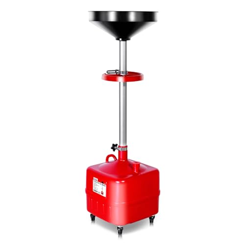 CCLIFE Oil Tools Récupérateur Huile 35L Chariot 69-175cm