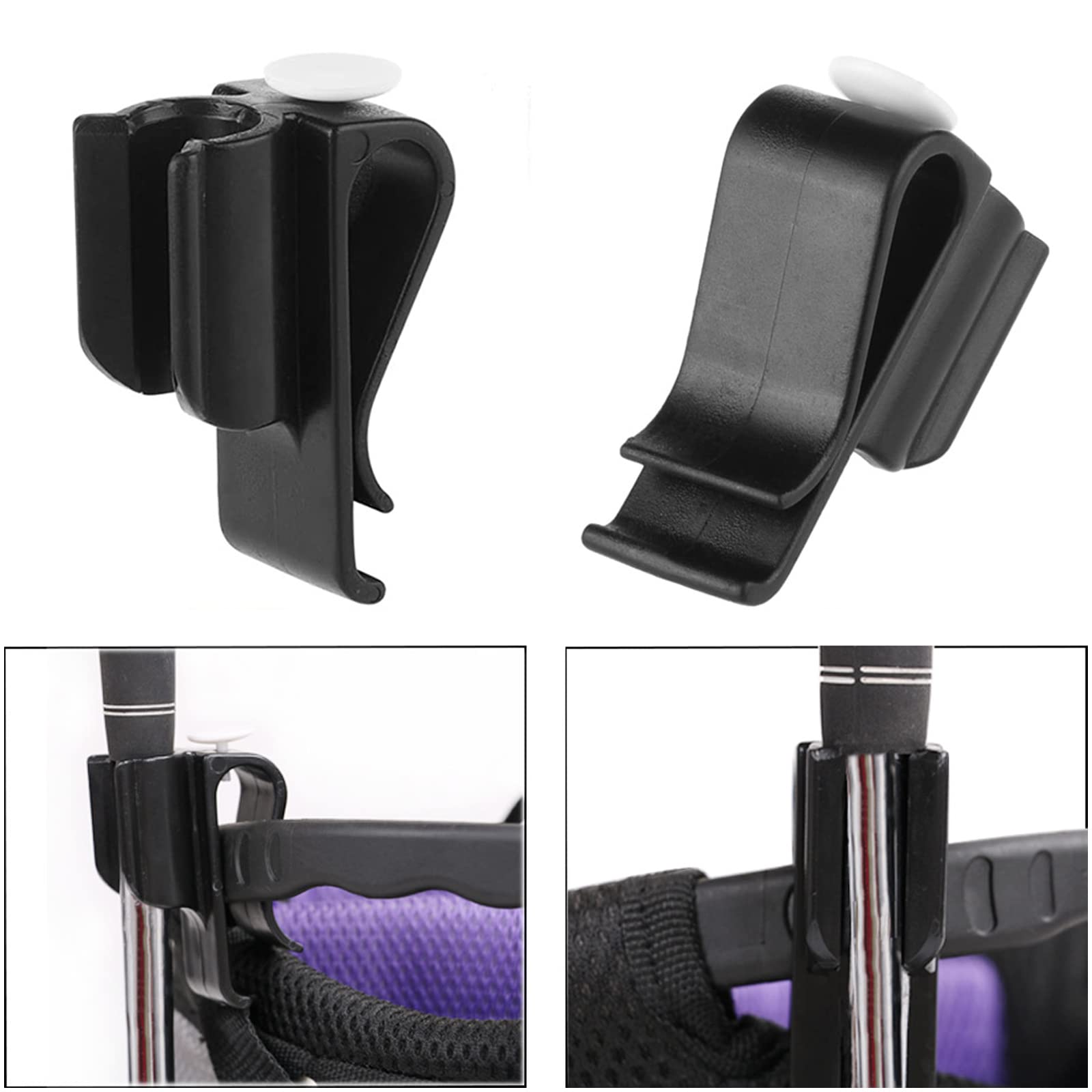 OUKENS Clip Putter Golf Porte-Club Noir Lot de 5