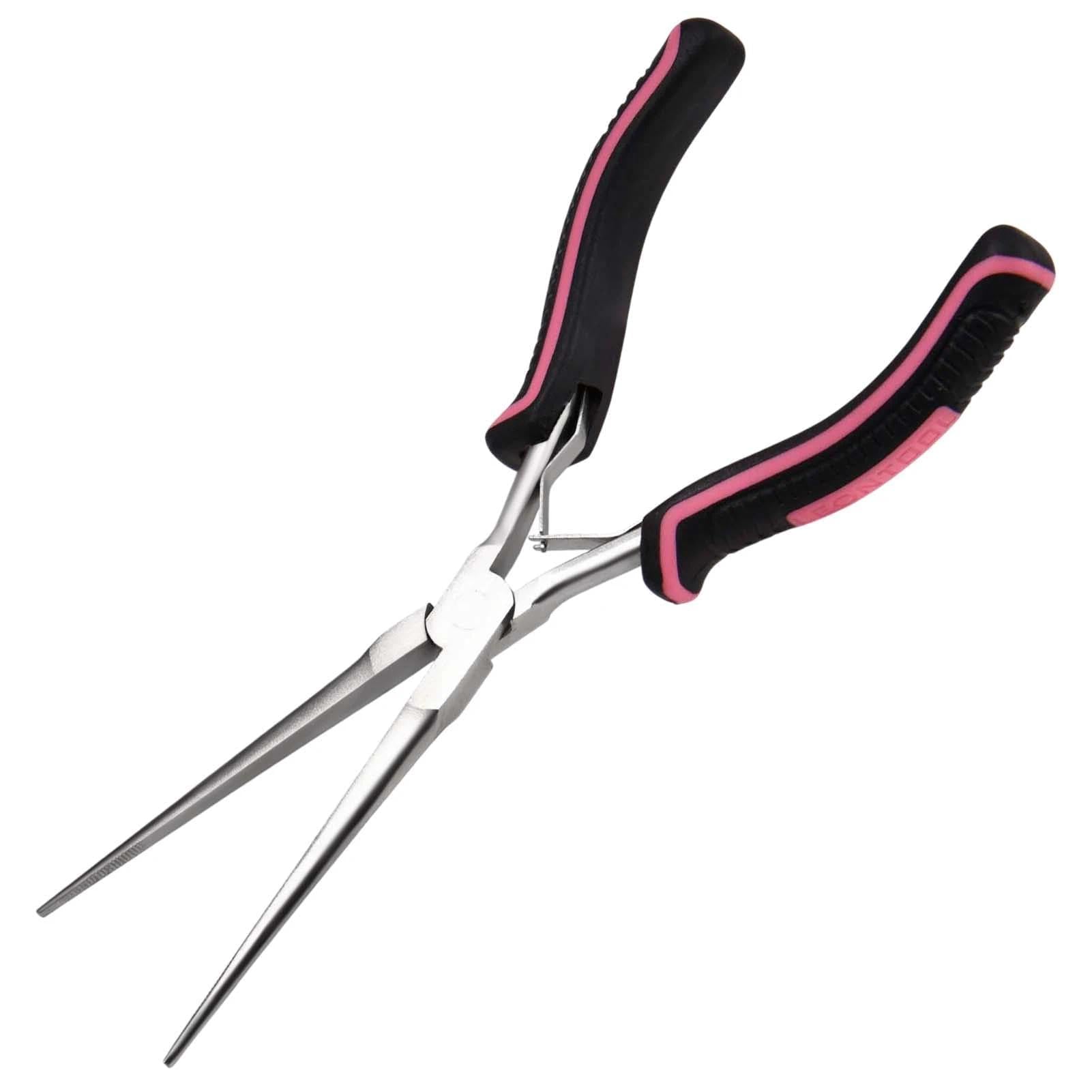 LEONTOOL Pinces pince à bec fin pointe aiguë 17,8 cm