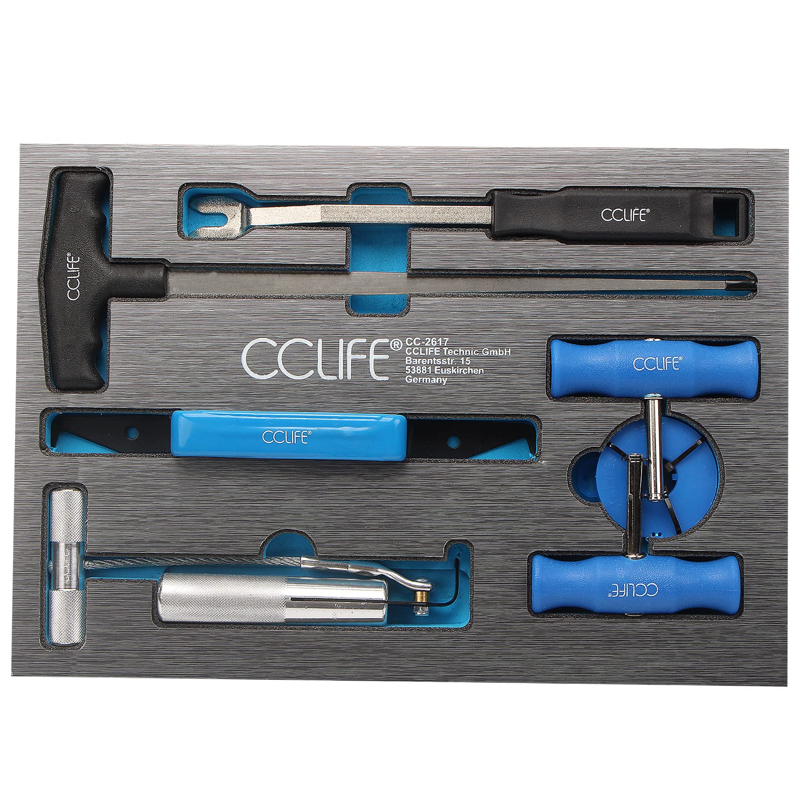 CCLIFE Auto Trim kit démontage pare-brise 7 pièces fil