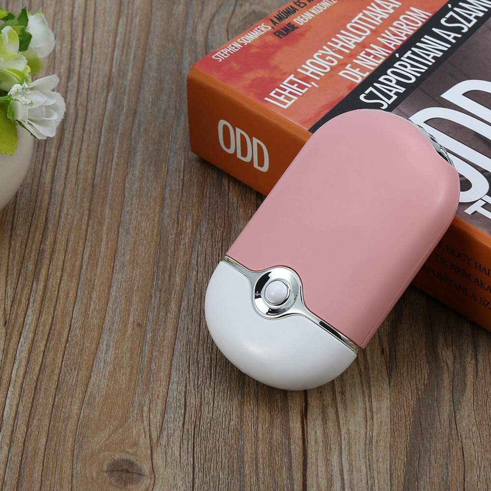Jadeshay Articles Ménagers ventilateur cils mini USB rose