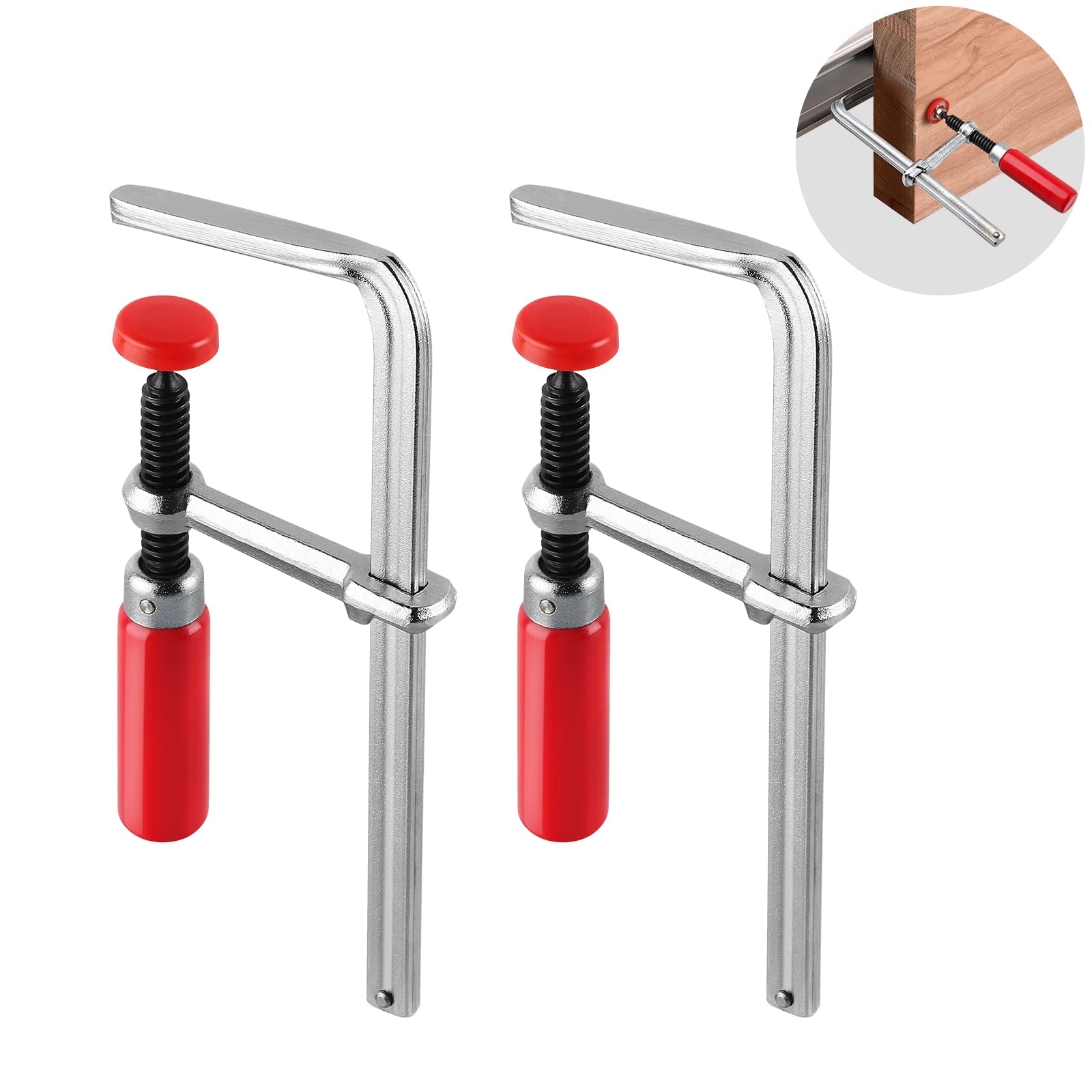 MaxPower Outils de serrage serre-joint rail 2 pcs 160x60mm