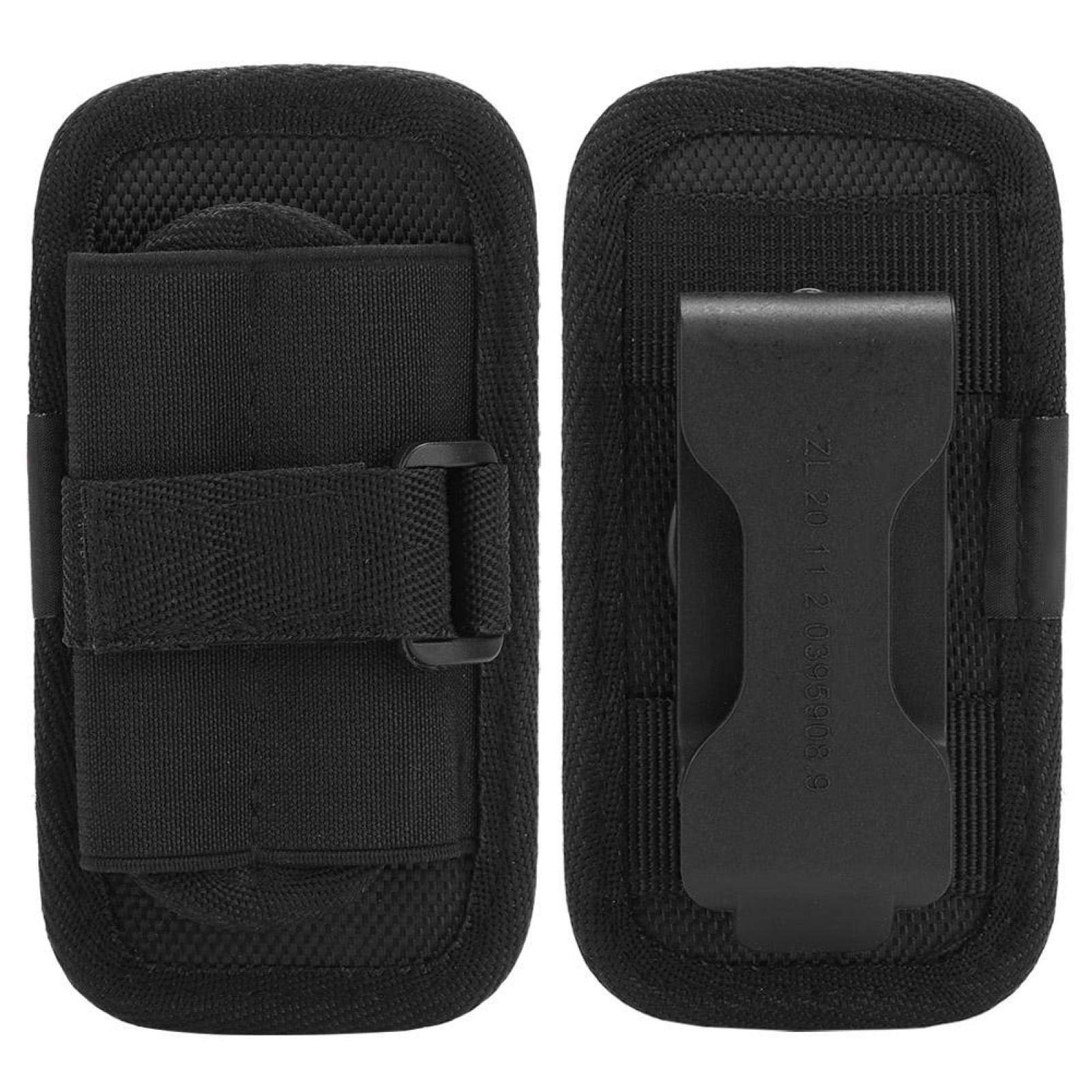 OUKENS Sports et Loisirs Étui Lampe Torche Nylon 360° Noir