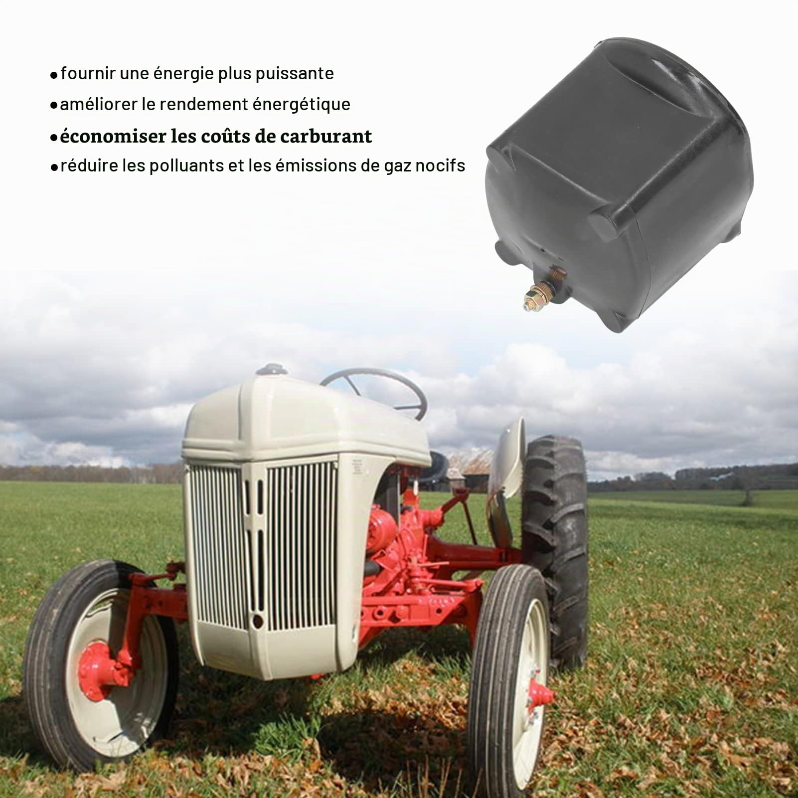 OUKENS bobine d'allumage 6V 12V tracteur Ford 8N 9N