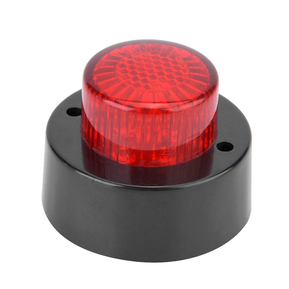 OUKENS Électronique automobile feu gabarit LED rond 24V rouge 3W