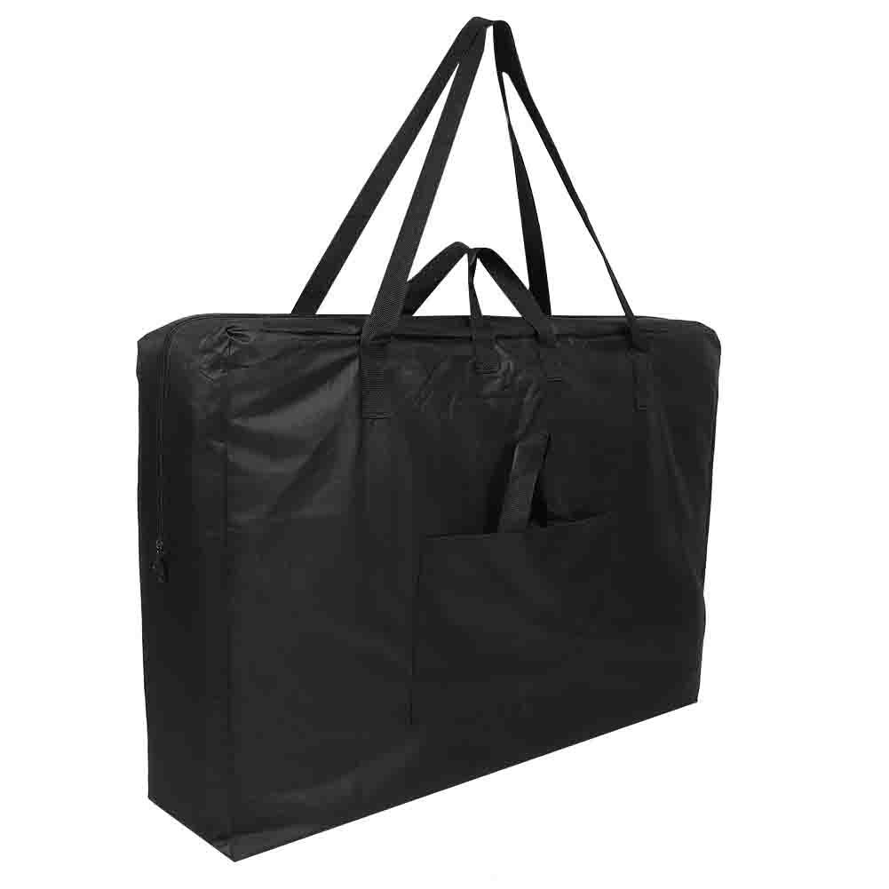 Jadeshay sac table de massage toile noir 93x63x23 cm