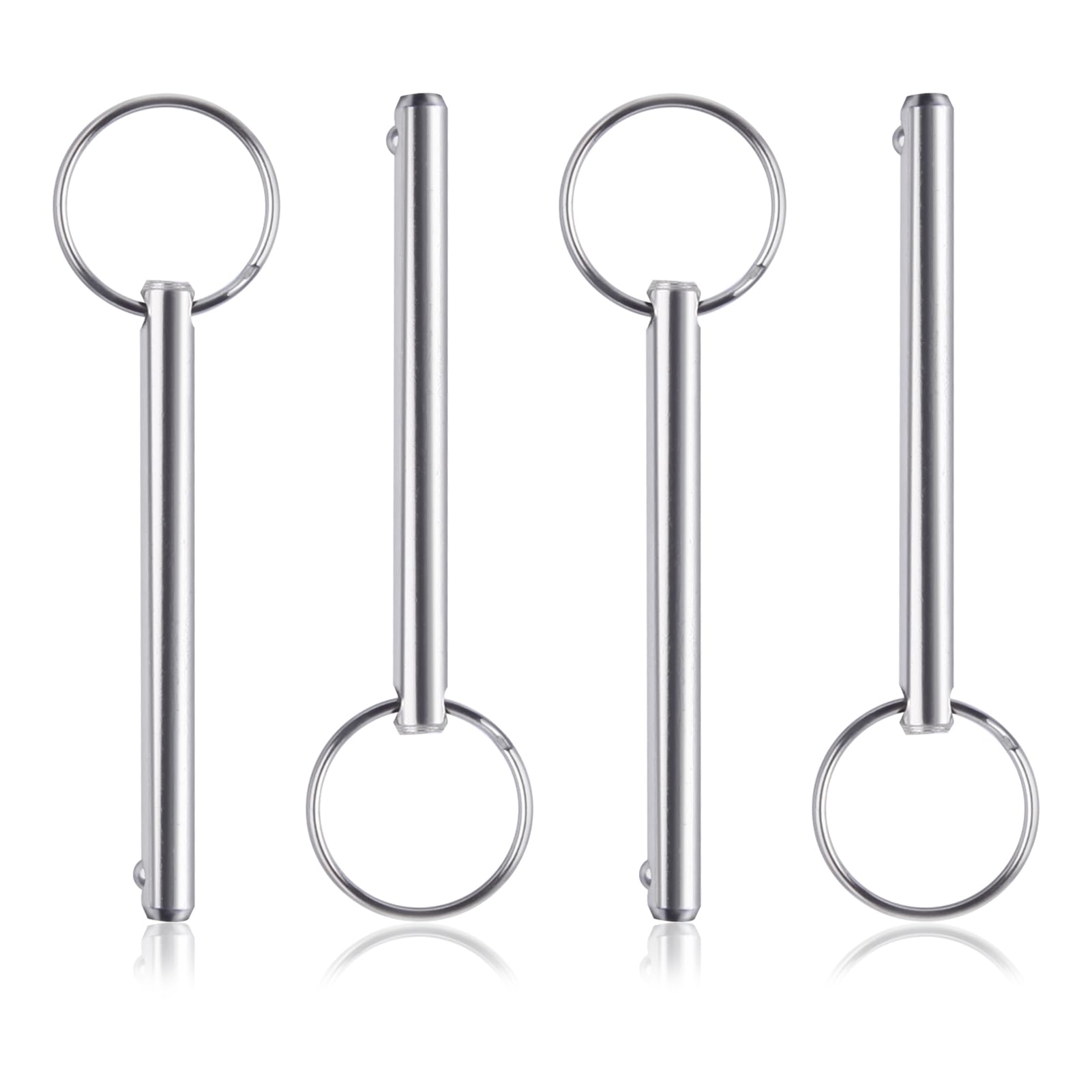 LEONTOOL Goupilles rapides 1/4" 70 mm lot de 4 bateau