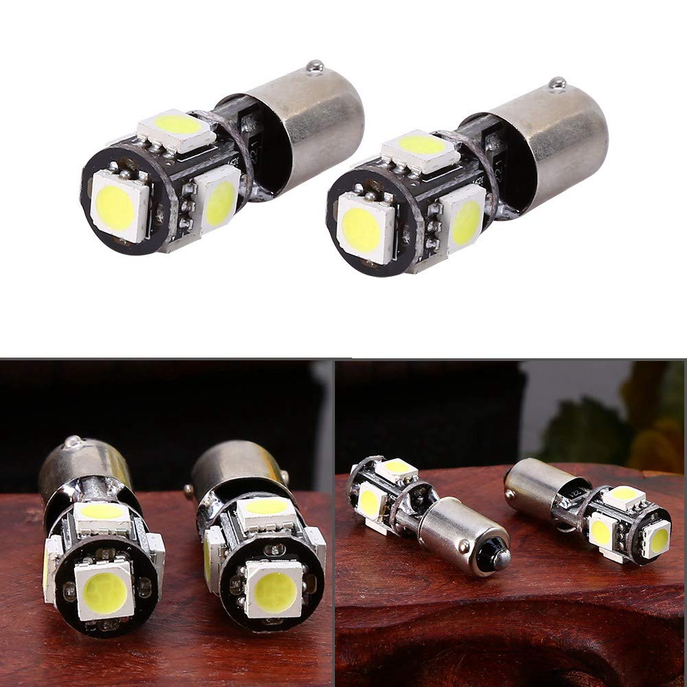 OUKENS Ampoule LED BA9S H6W Auto 360° Lot de 2