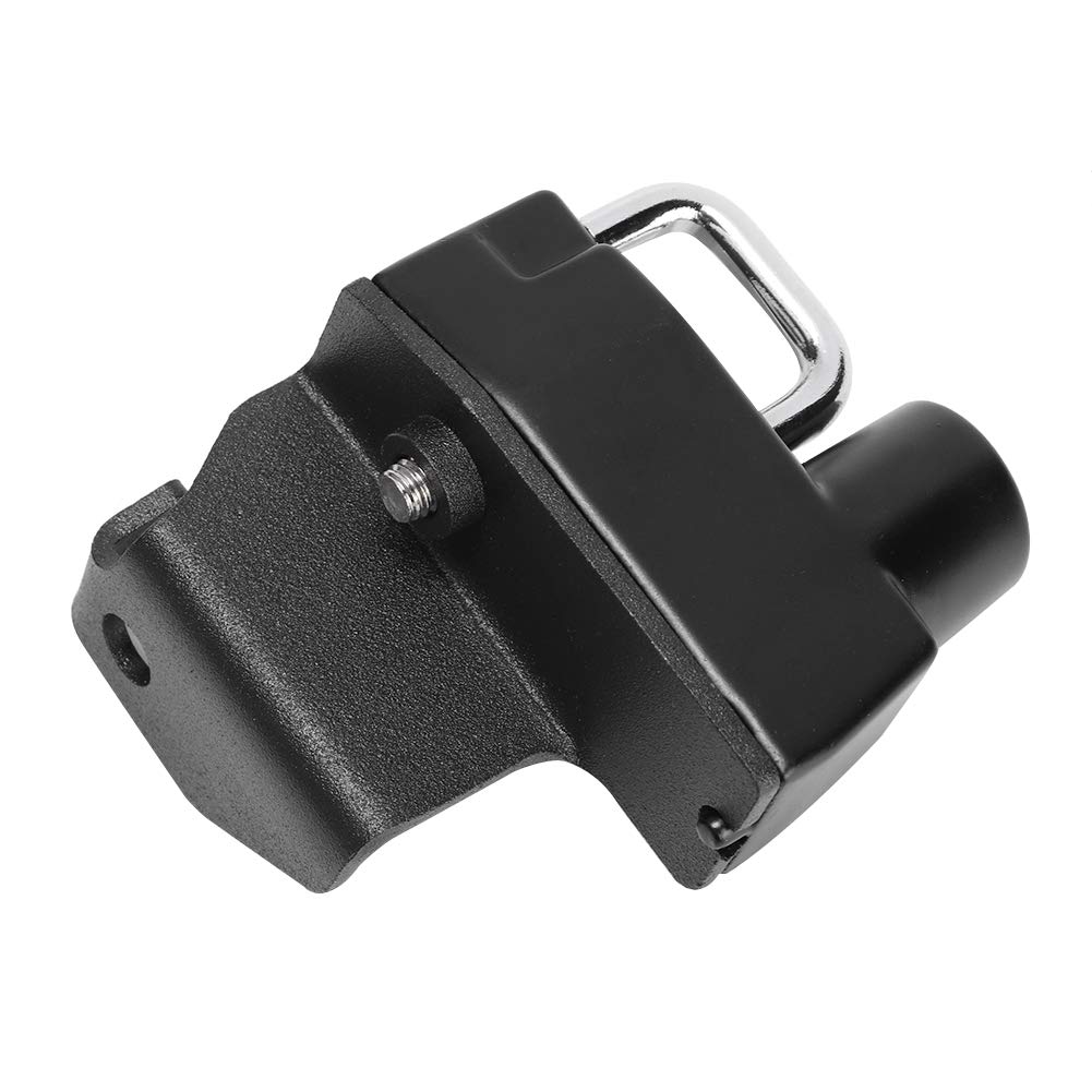 OUKENS Serrure casque moto alu noir Kawasaki Vulcan S