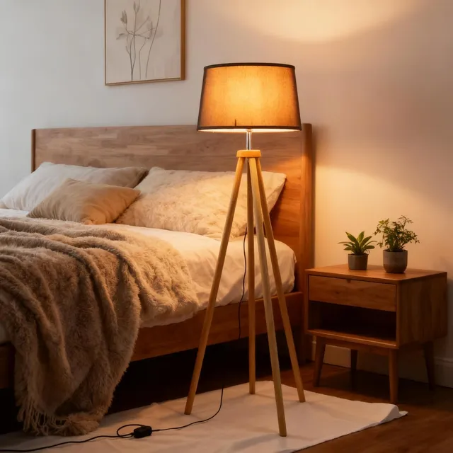 CCLIFE DIY Tools lampadaire arc noir E27 réglable