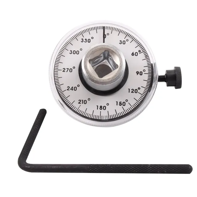 CCLIFE Test Tools jauge serrage angulaire 1/2" 0-360°