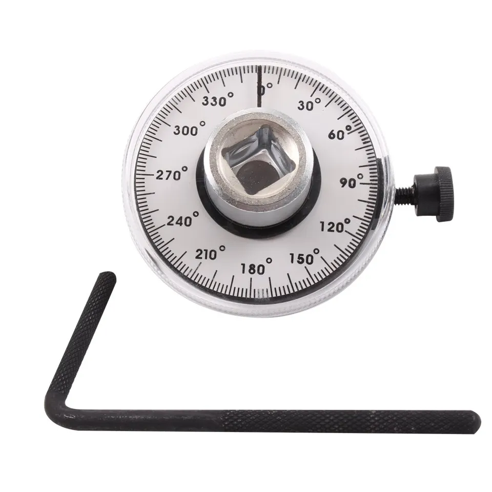 CCLIFE Test Tools jauge serrage angulaire 1/2" 0-360°