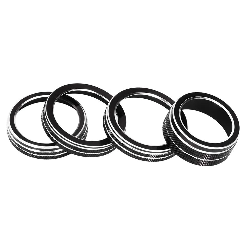 OUKENS Modification automobile Cache Bouton Clim Jeep JL Noir x4