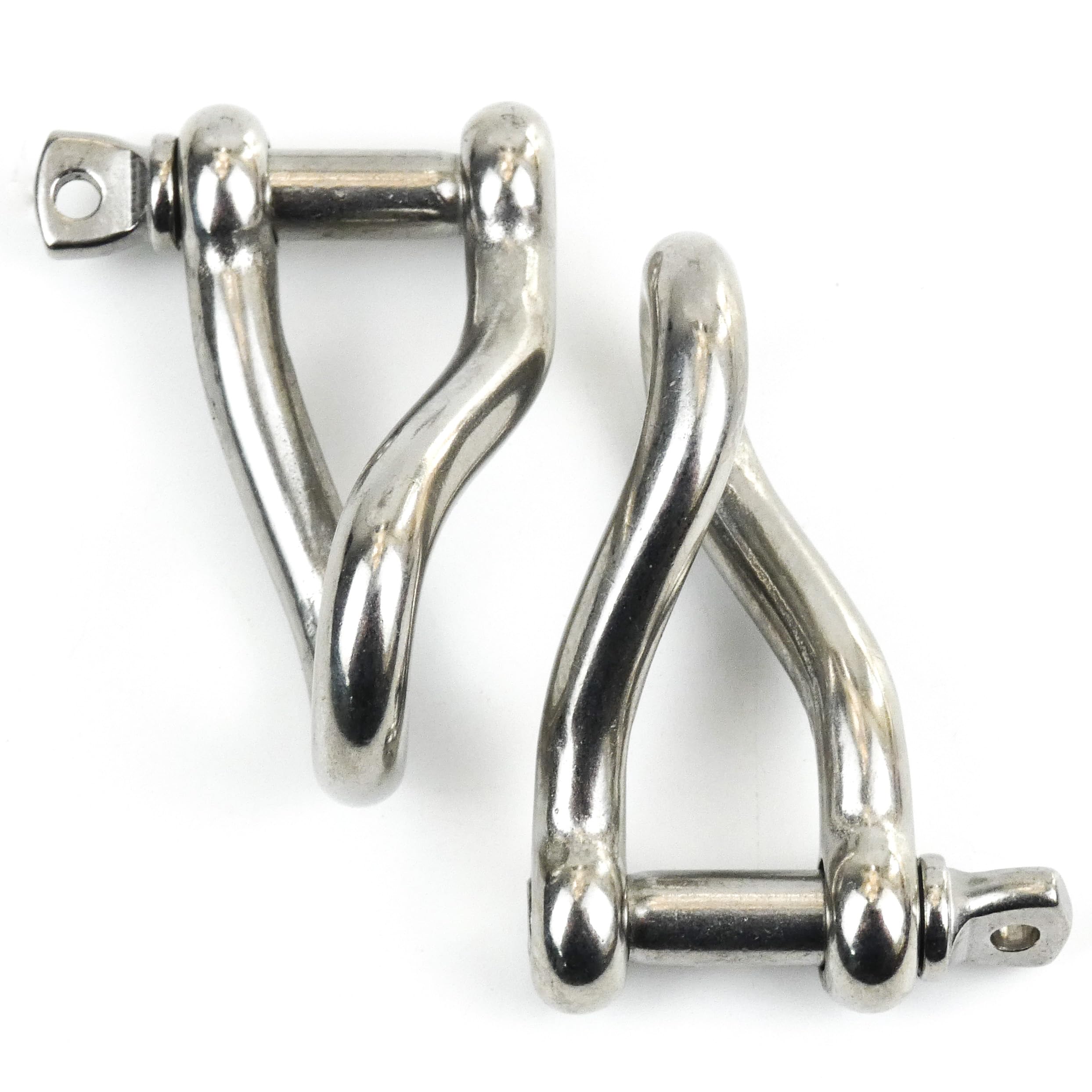 DAUMLINK Manilles manille ronde torsadée M6 inox A4 lot 2