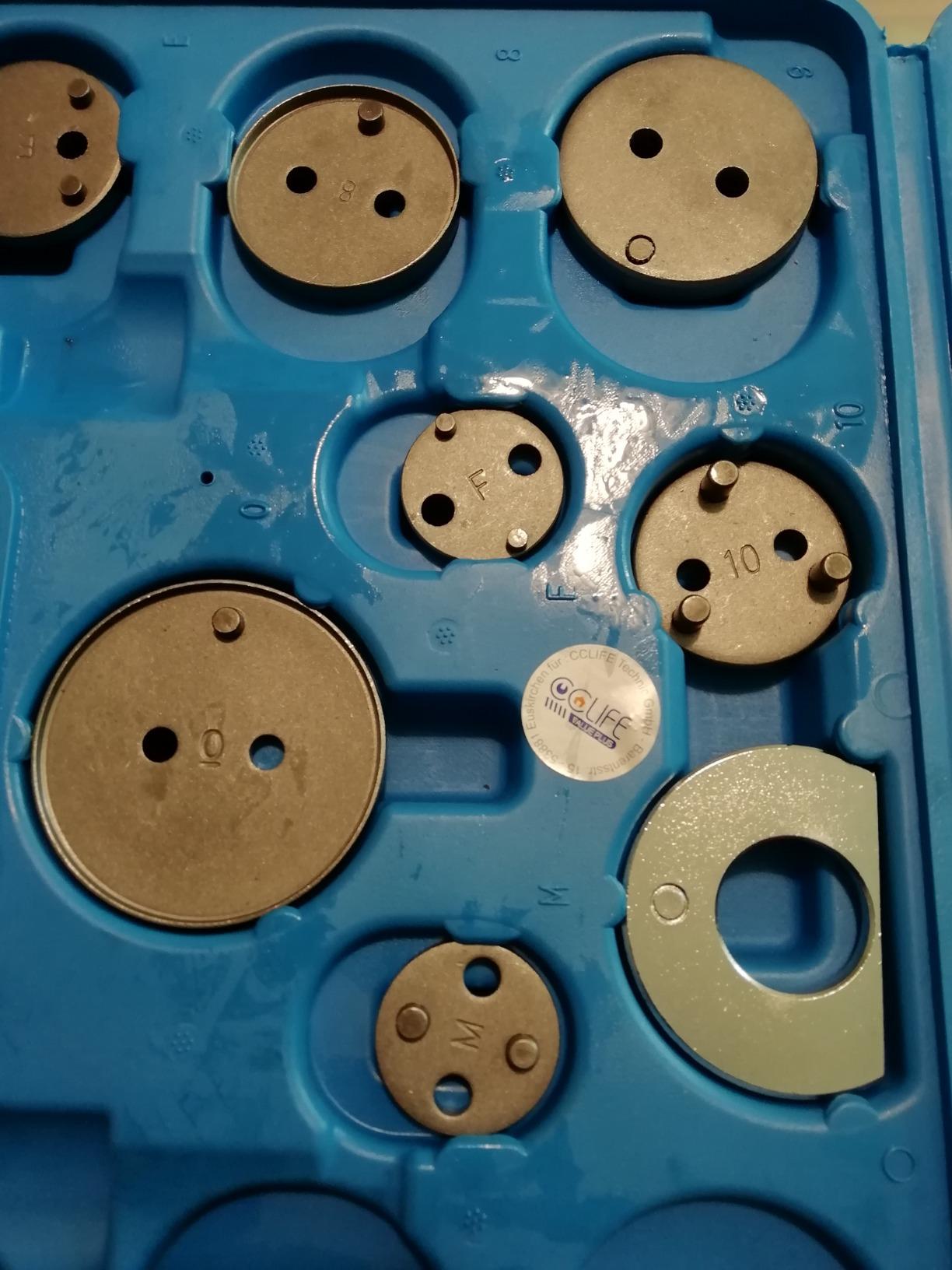 CCLIFE Brake System Tools repousse piston 22 pièces