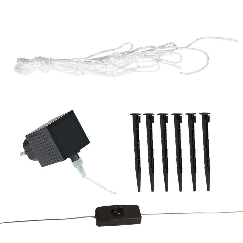 CCLIFE DIY Tools Bonhomme Neige Gonflable 180 cm LED Extérieur