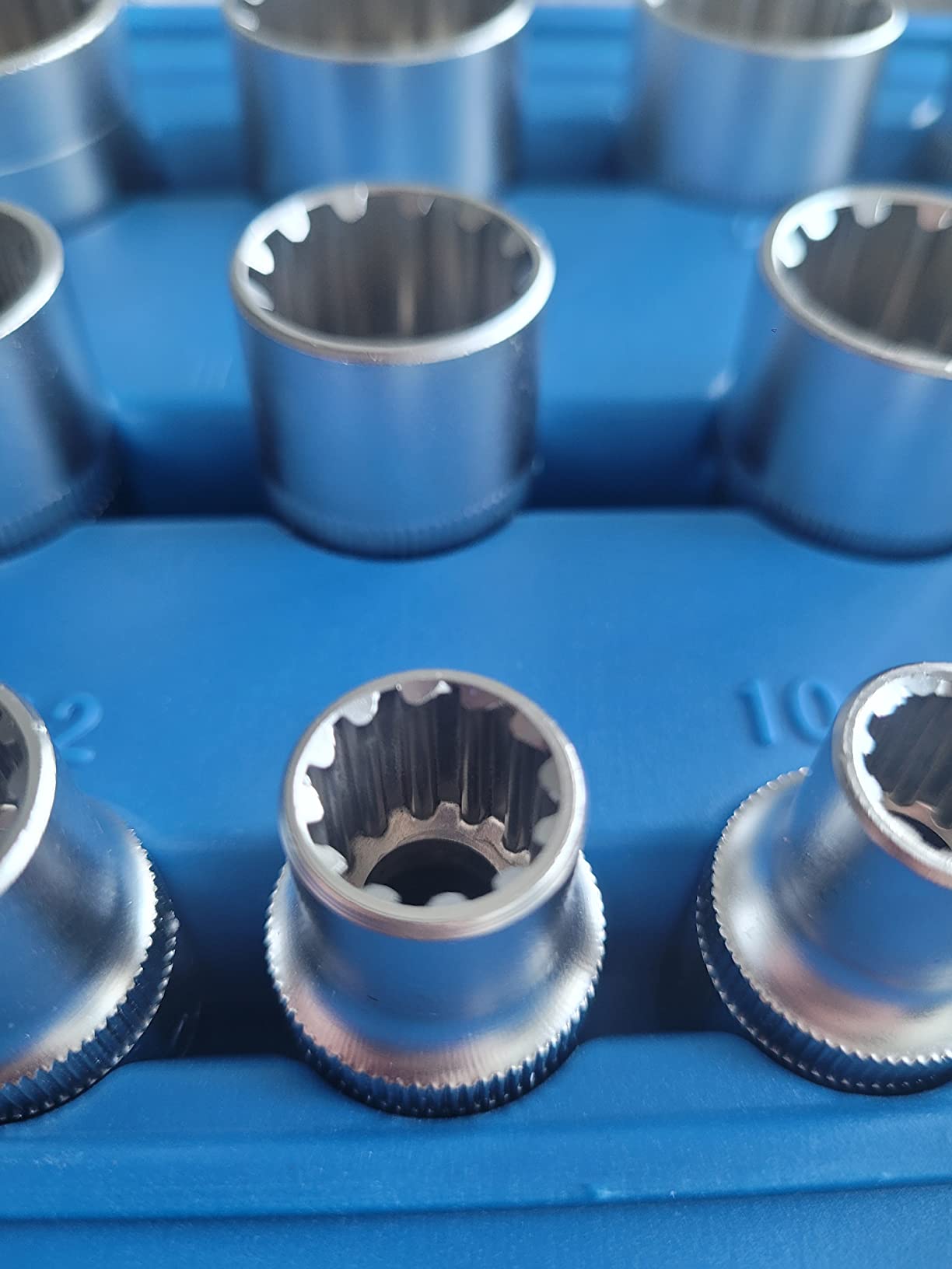 CCLIFE Socket and Bit Sets coffret douilles 1/2 21 pcs Cr-V