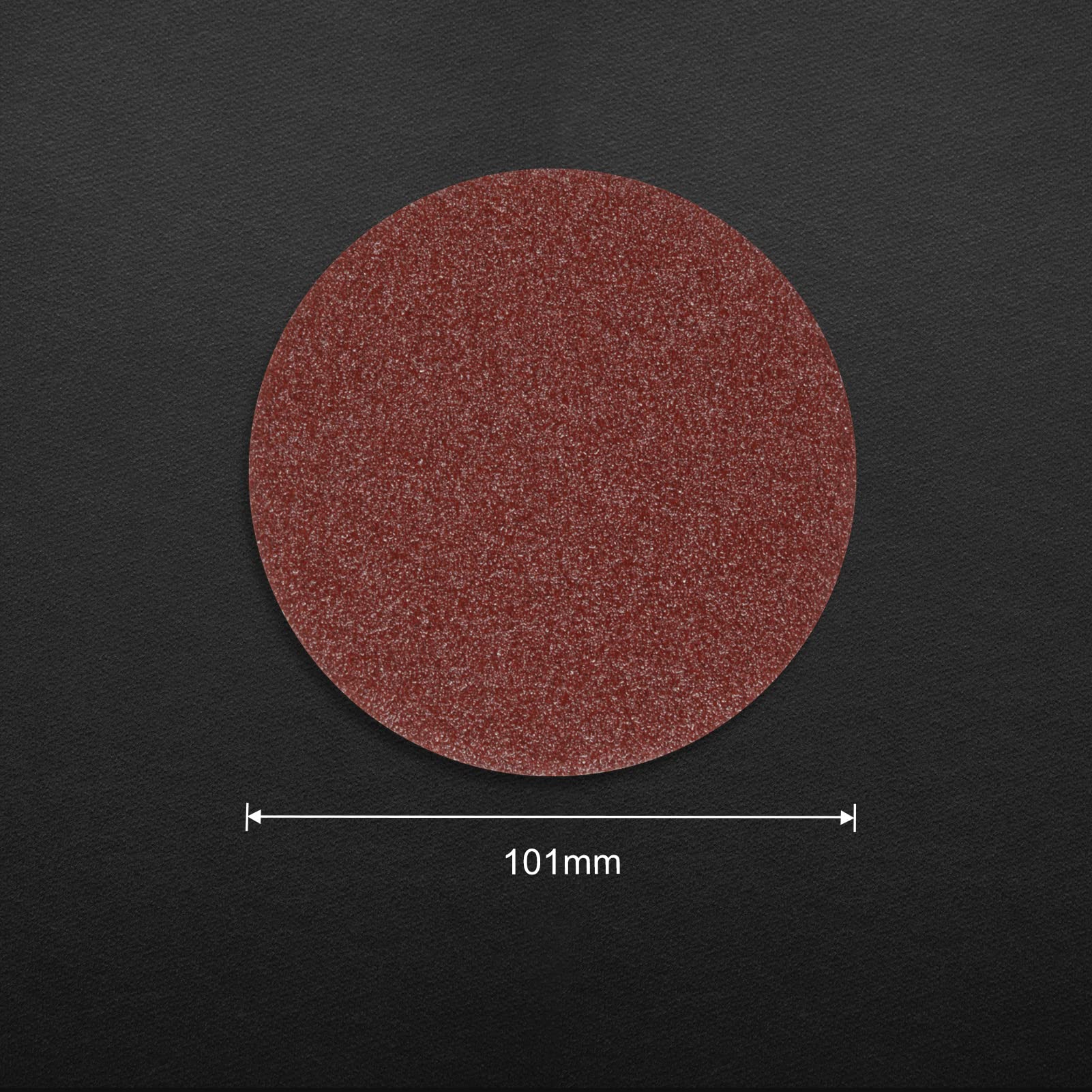 LEONTOOL Disques Ponçage 102mm Grain 100 Sans Trou Lot 50