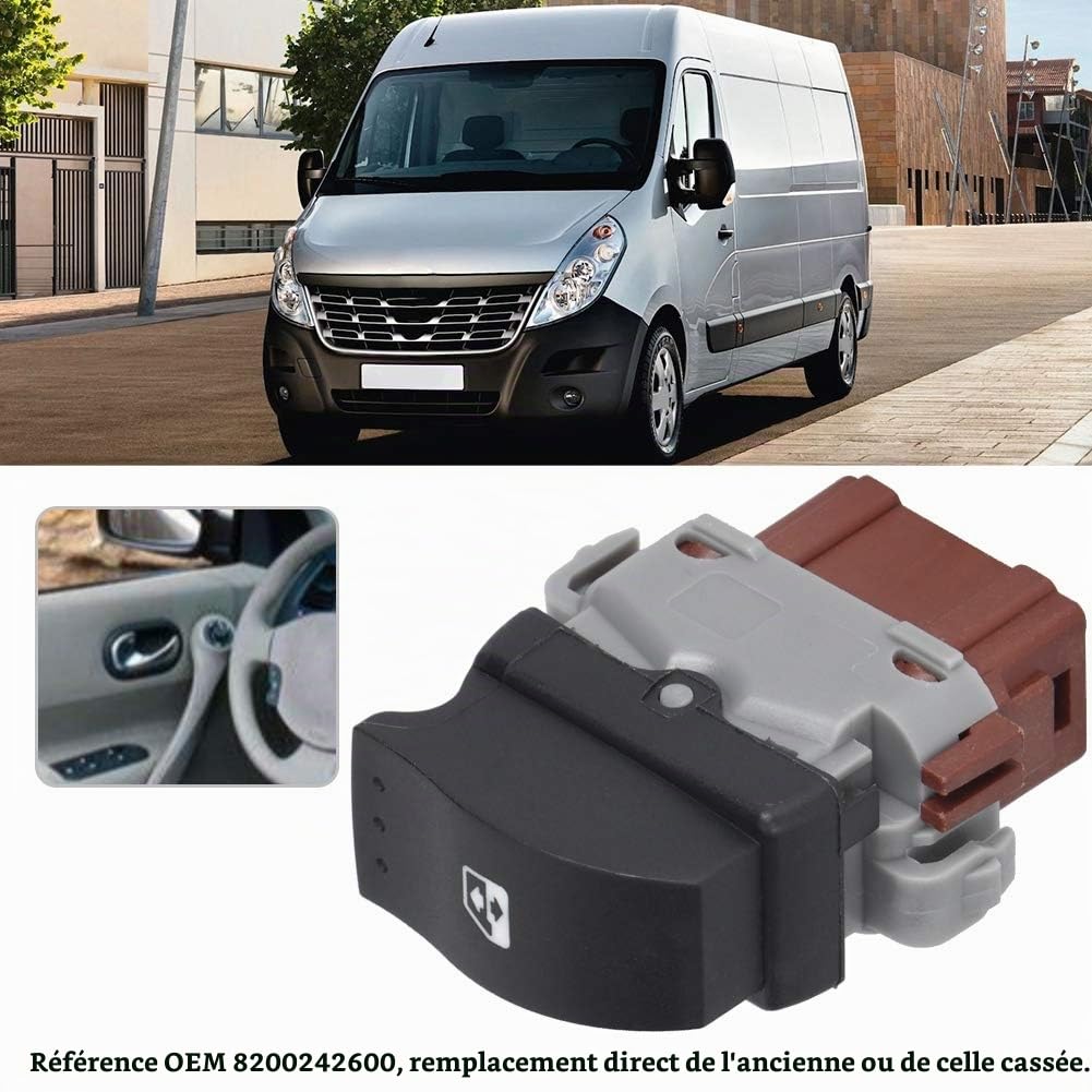 OUKENS Interrupteur lève-vitre Renault Master II 8200242600