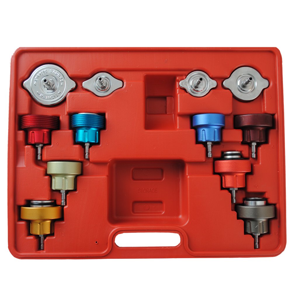 CCLIFE Test Tools Testeur refroidissement 14 pcs 2,5 bar