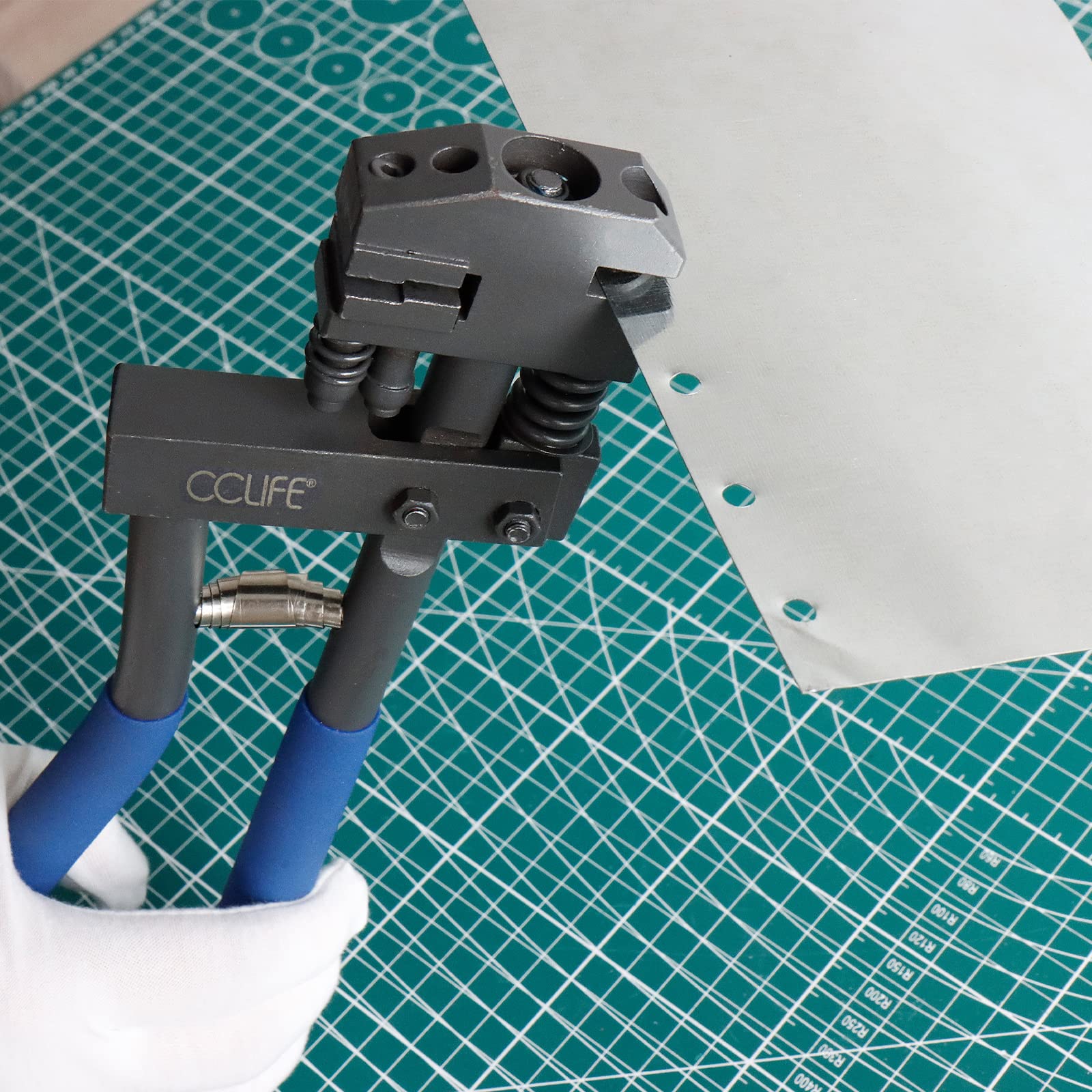 CCLIFE DIY Tools pince à soyer sertir tôle 5mm 285mm