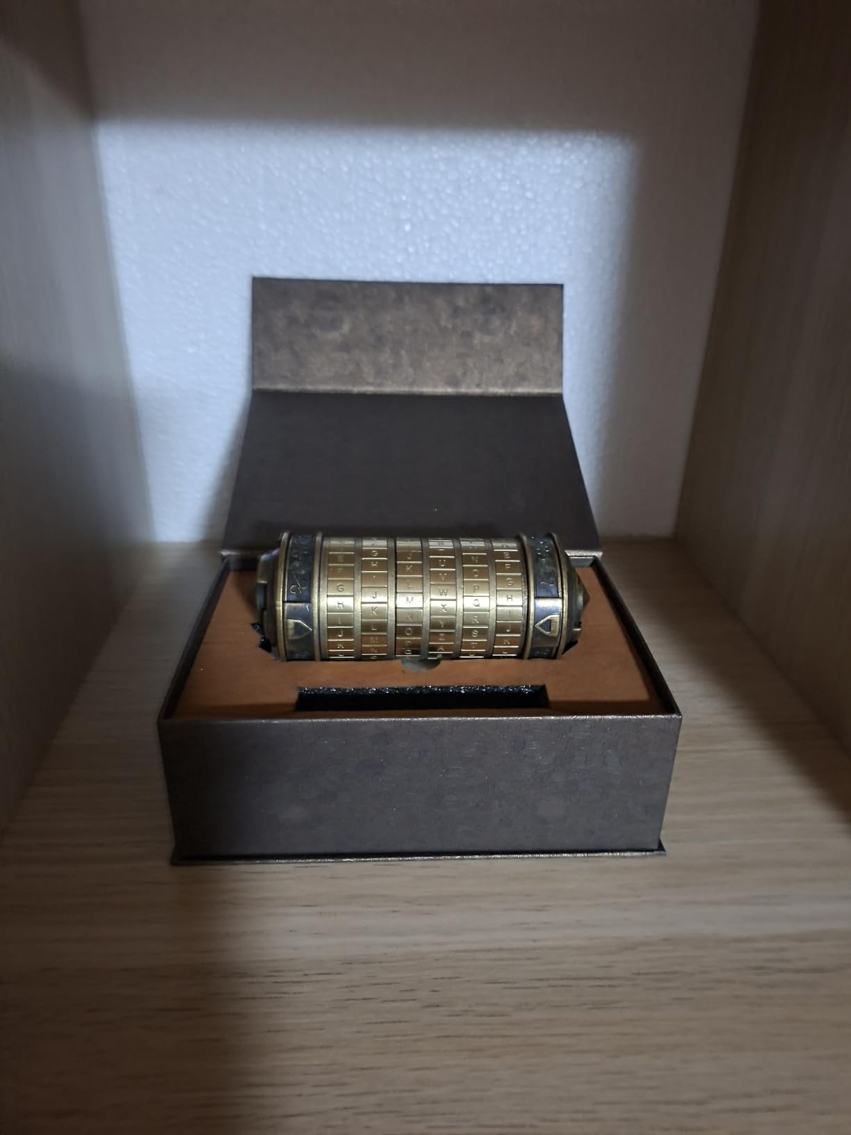 OUKENS Sports et loisirs mini serrure cryptex métal bague