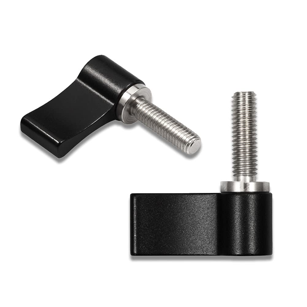 LEONTOOL Vis Écrous bouton M5 17 mm noir lot de 2
