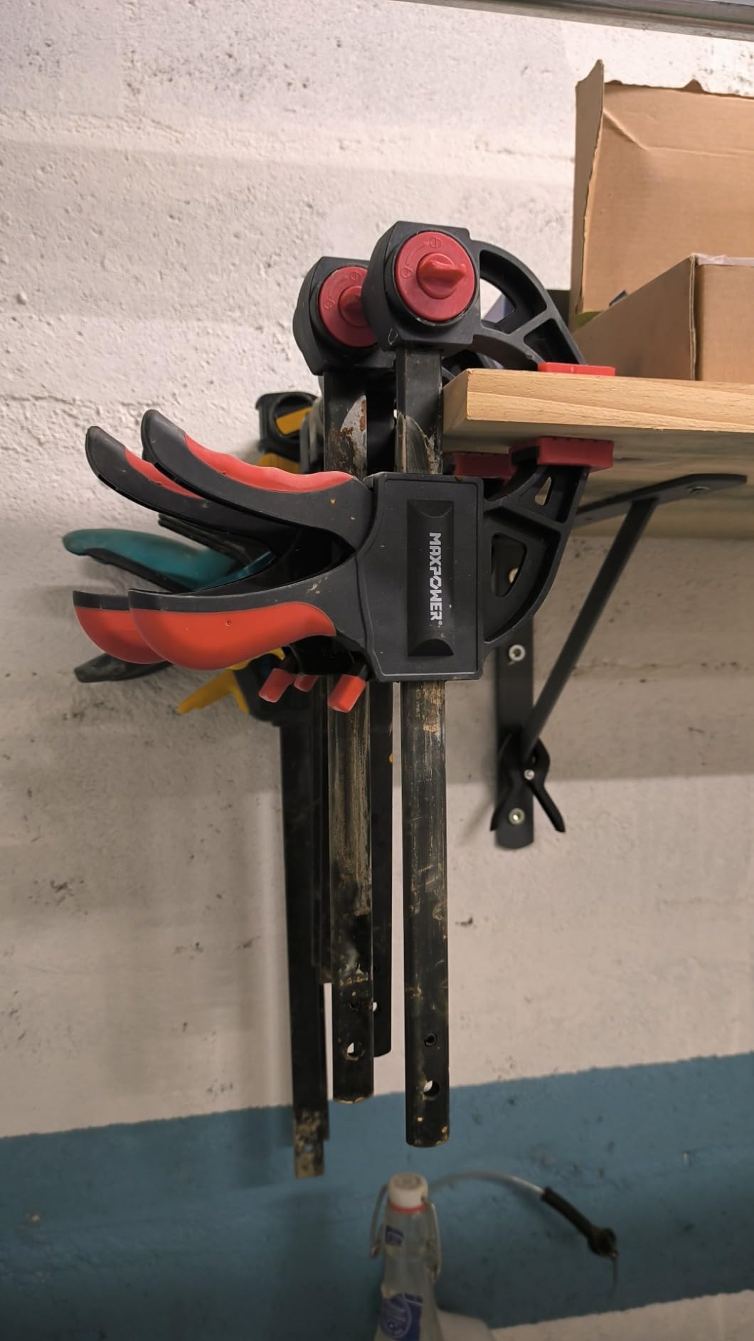 MaxPower Outils de serrage serre-joint rapide 600 mm 4 pièces 100 kg