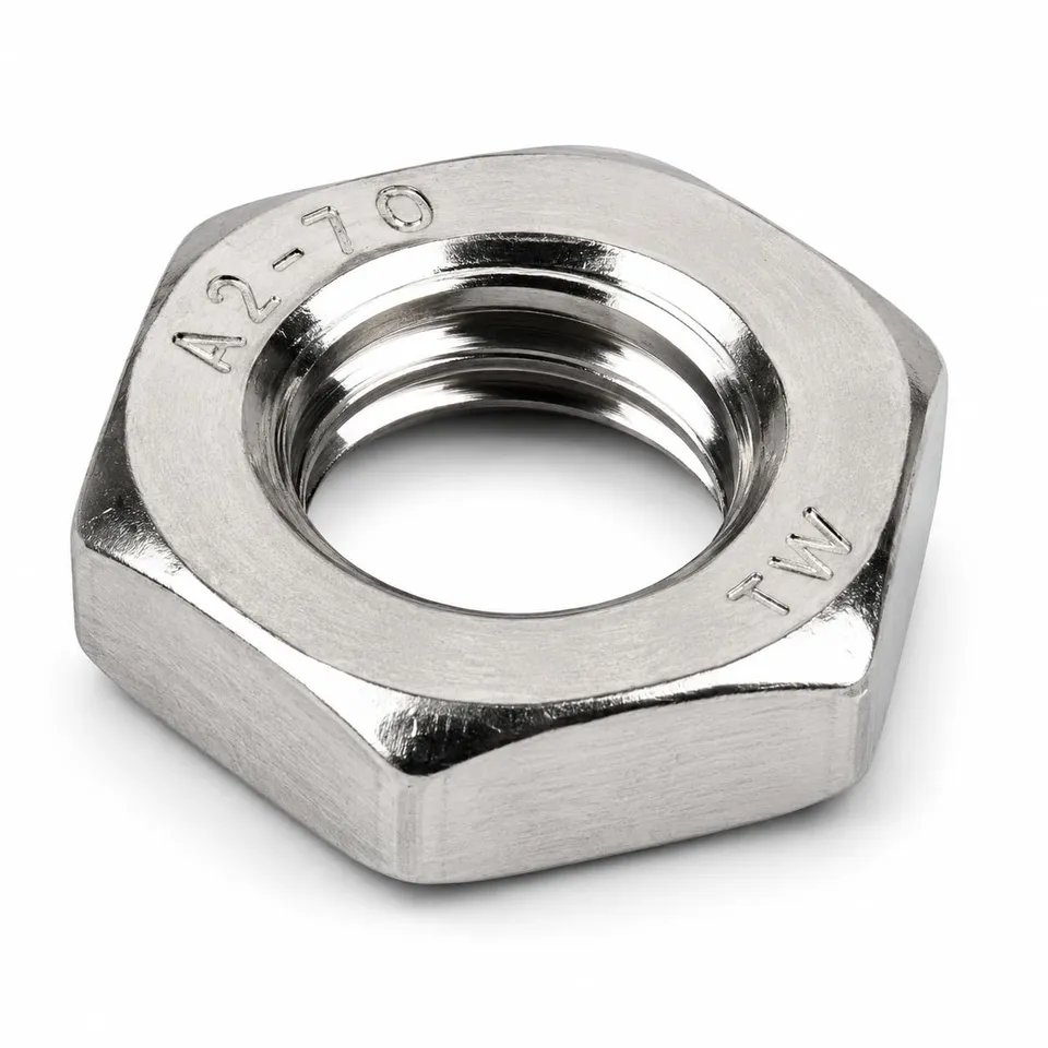 DAUMLINK Écrous bas DIN 439 M8 inox A2 lot 25