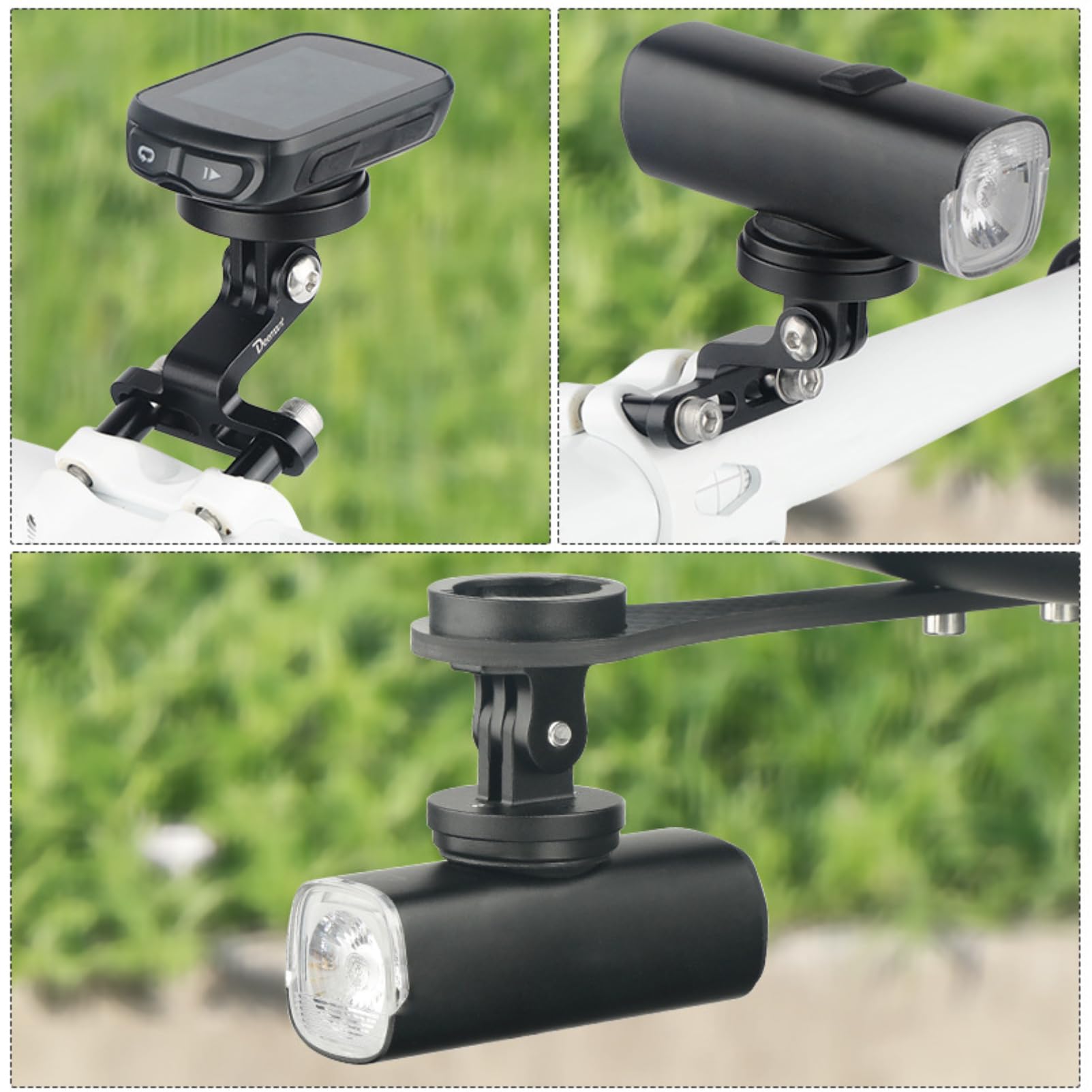 OUKENS Pièces de Roue Support Compteur Vélo Garmin