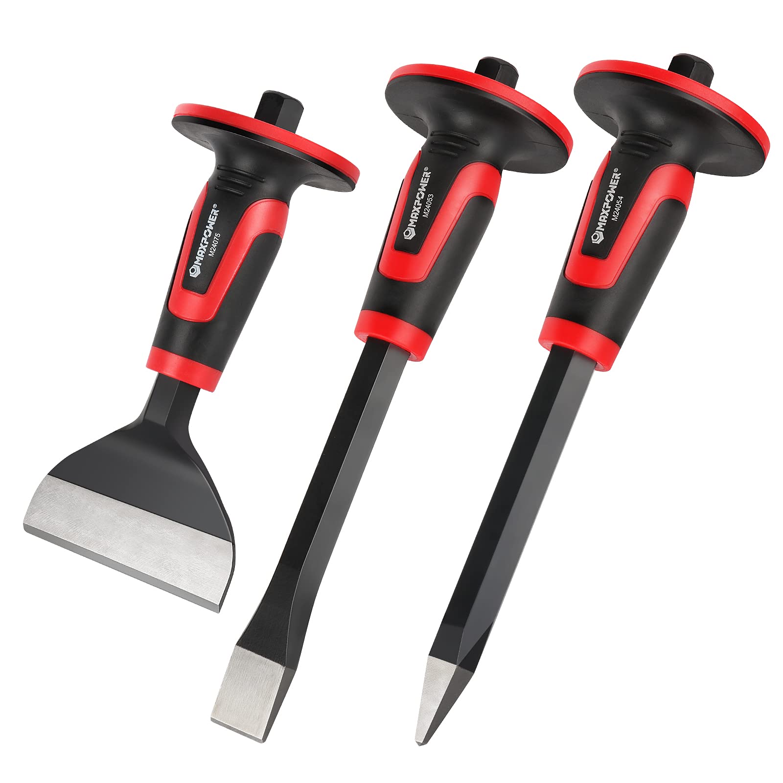 MaxPower Outils de coupe Burins maçon 3 pièces 220-300 mm