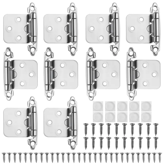 LEONTOOL Charnières semi-dissimulées fermeture auto lot 10