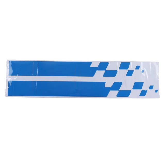 OUKENS Modification automobile sticker capot bleu 90x9cm lot 2